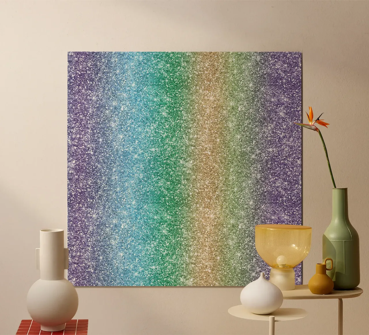 Glitter arcobaleno poster da Happy Littles