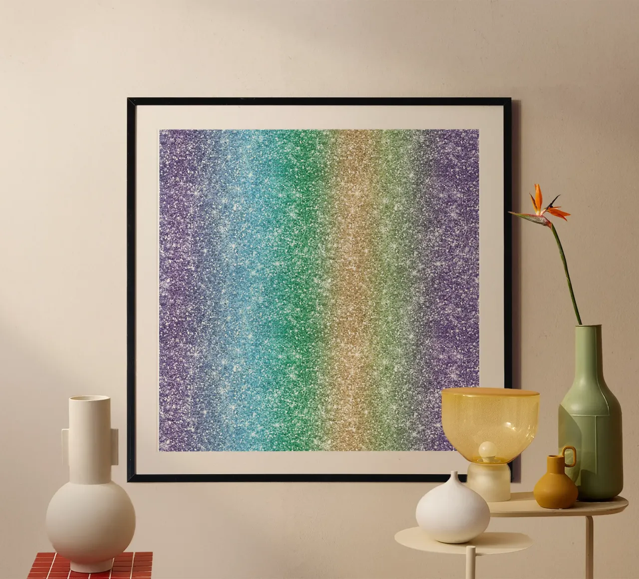Glitter arcobaleno poster da Happy Littles