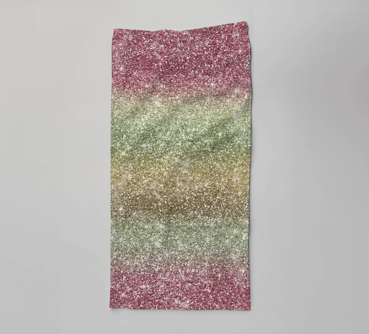 Glitter arcobaleno asciugamano da bagno da Happy Littles