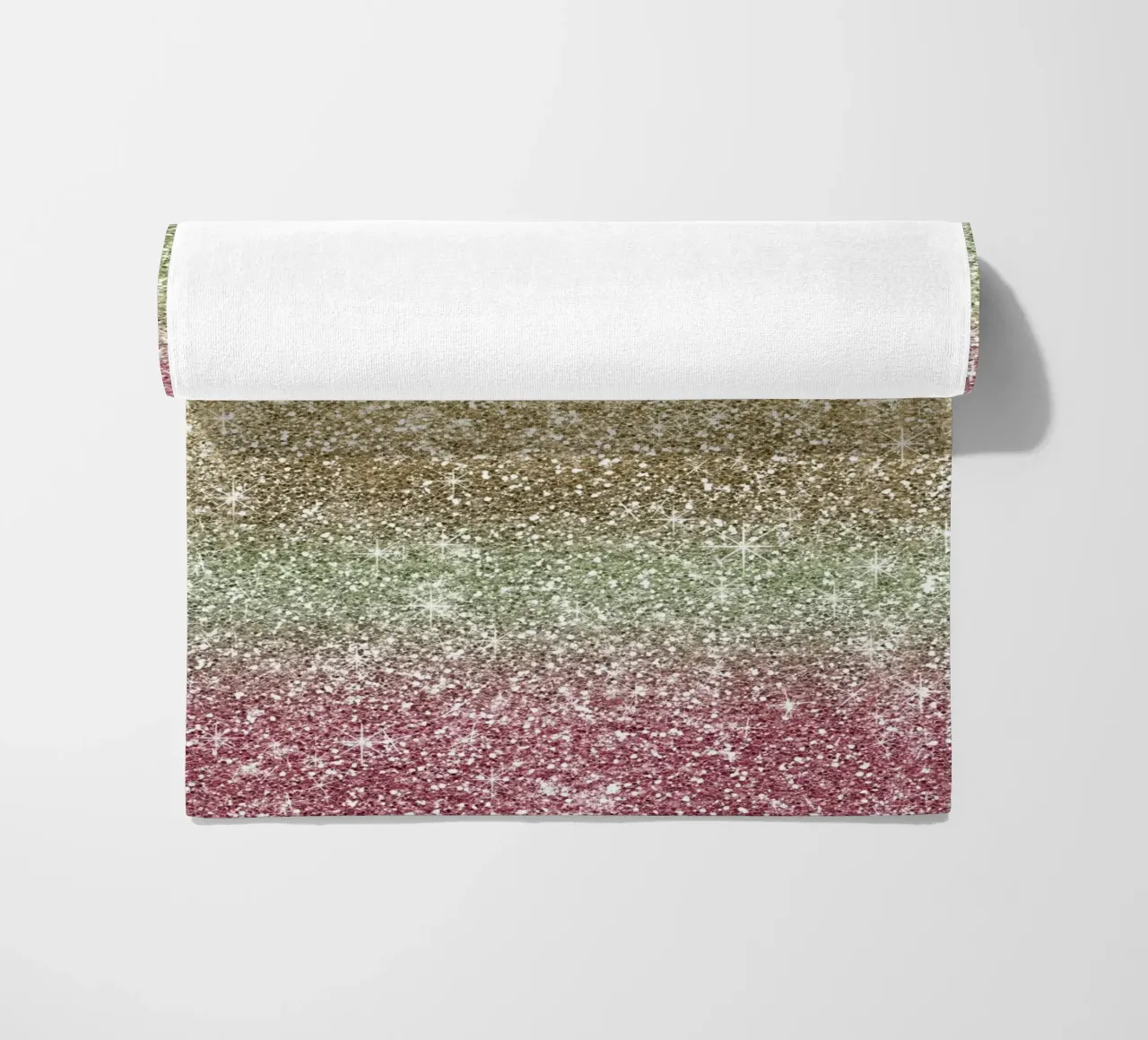 Glitter arcobaleno telo mare da Happy Littles