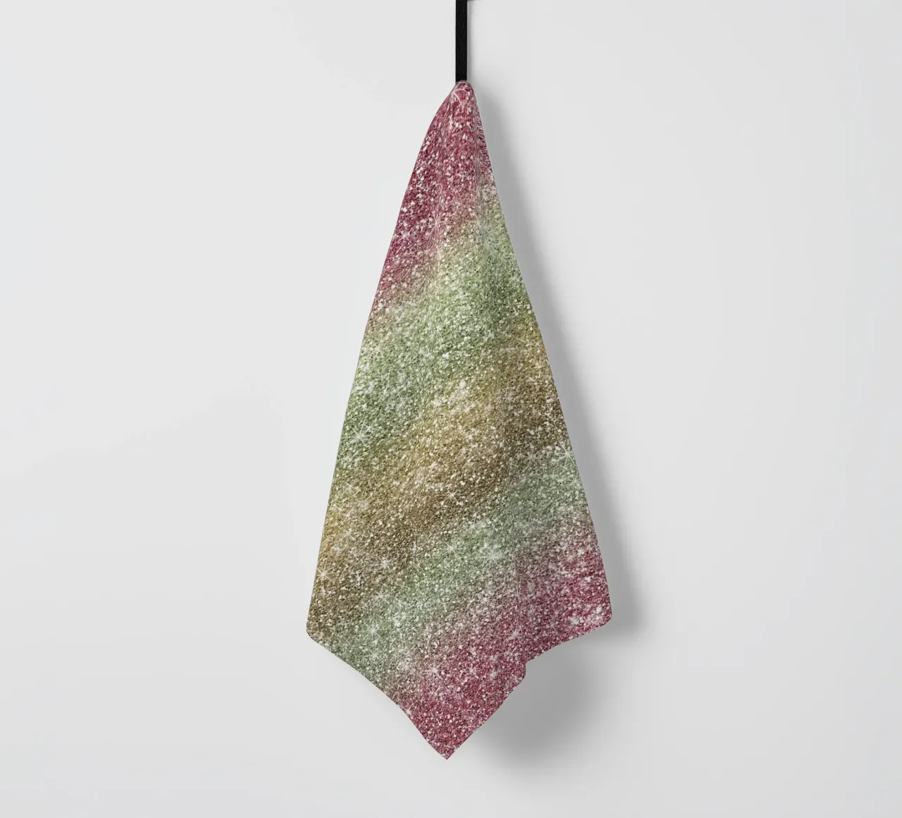 Glitter arcobaleno canovaccio da cucina da Happy Littles