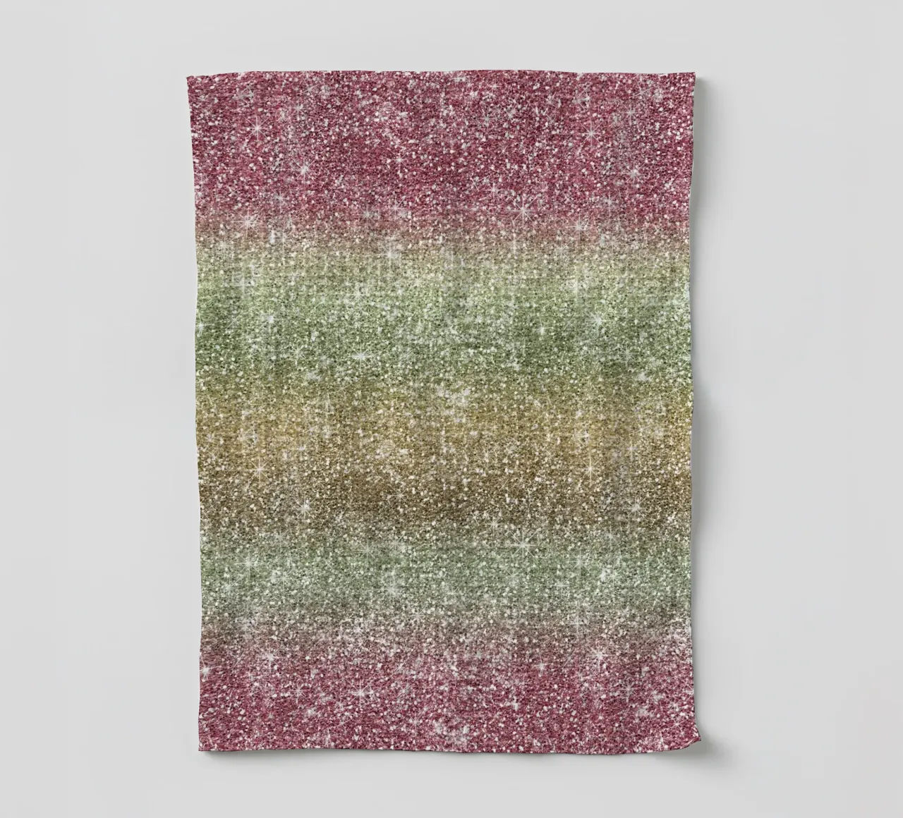 Glitter arcobaleno canovaccio da cucina da Happy Littles