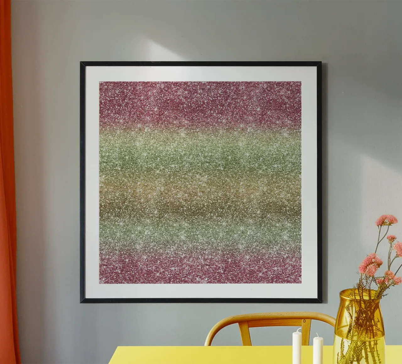 Glitter arcobaleno carta hahnemühle da Happy Littles