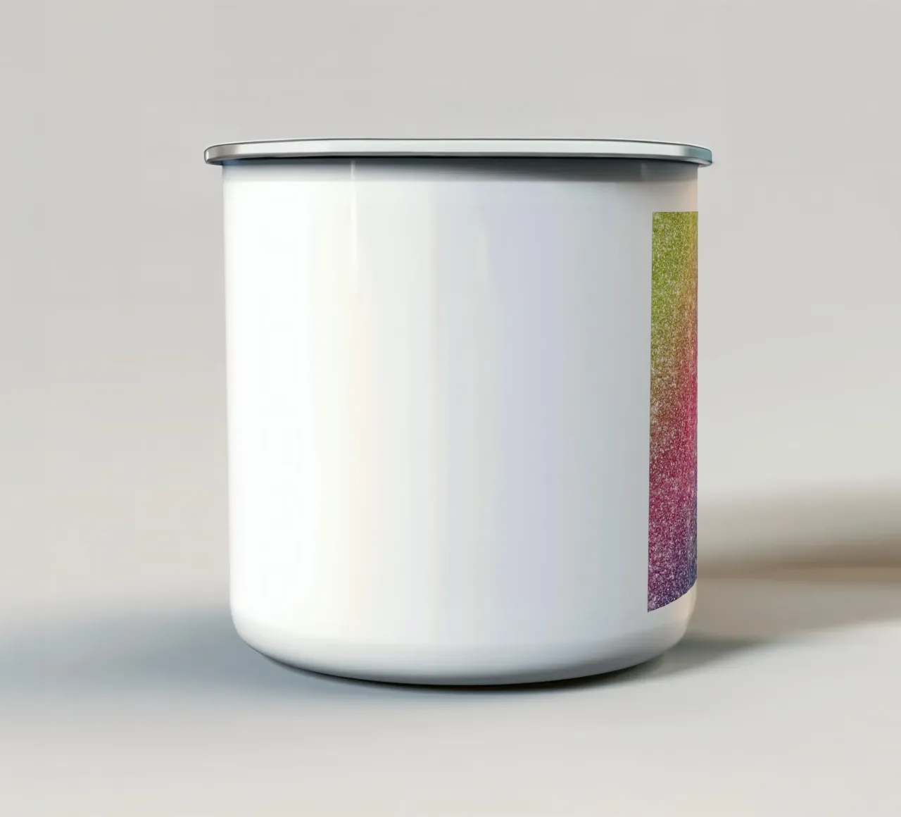 Glitter arcobaleno tazza in smalto da Happy Littles