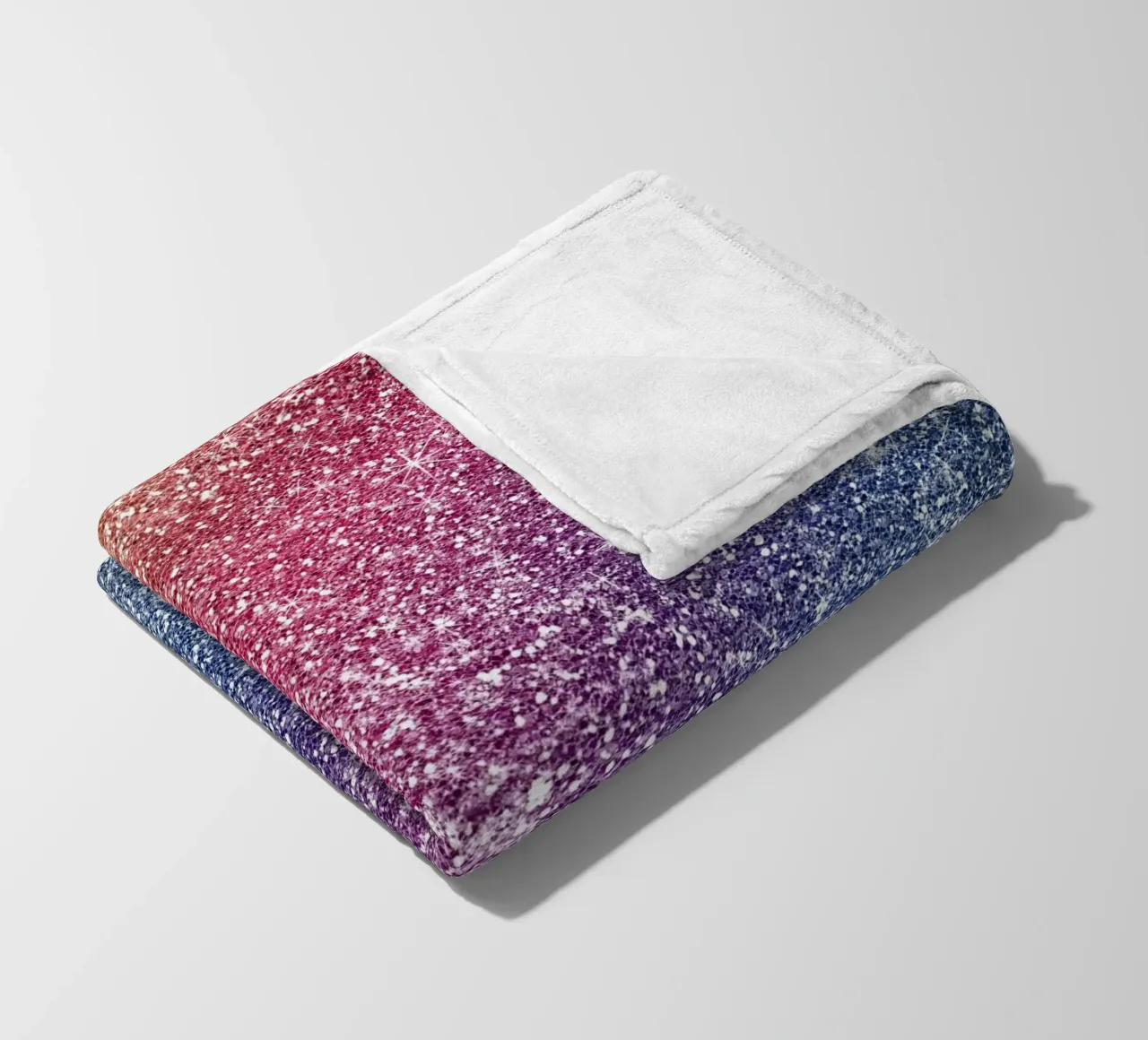 Glitter arcobaleno coperta in pile da Happy Littles