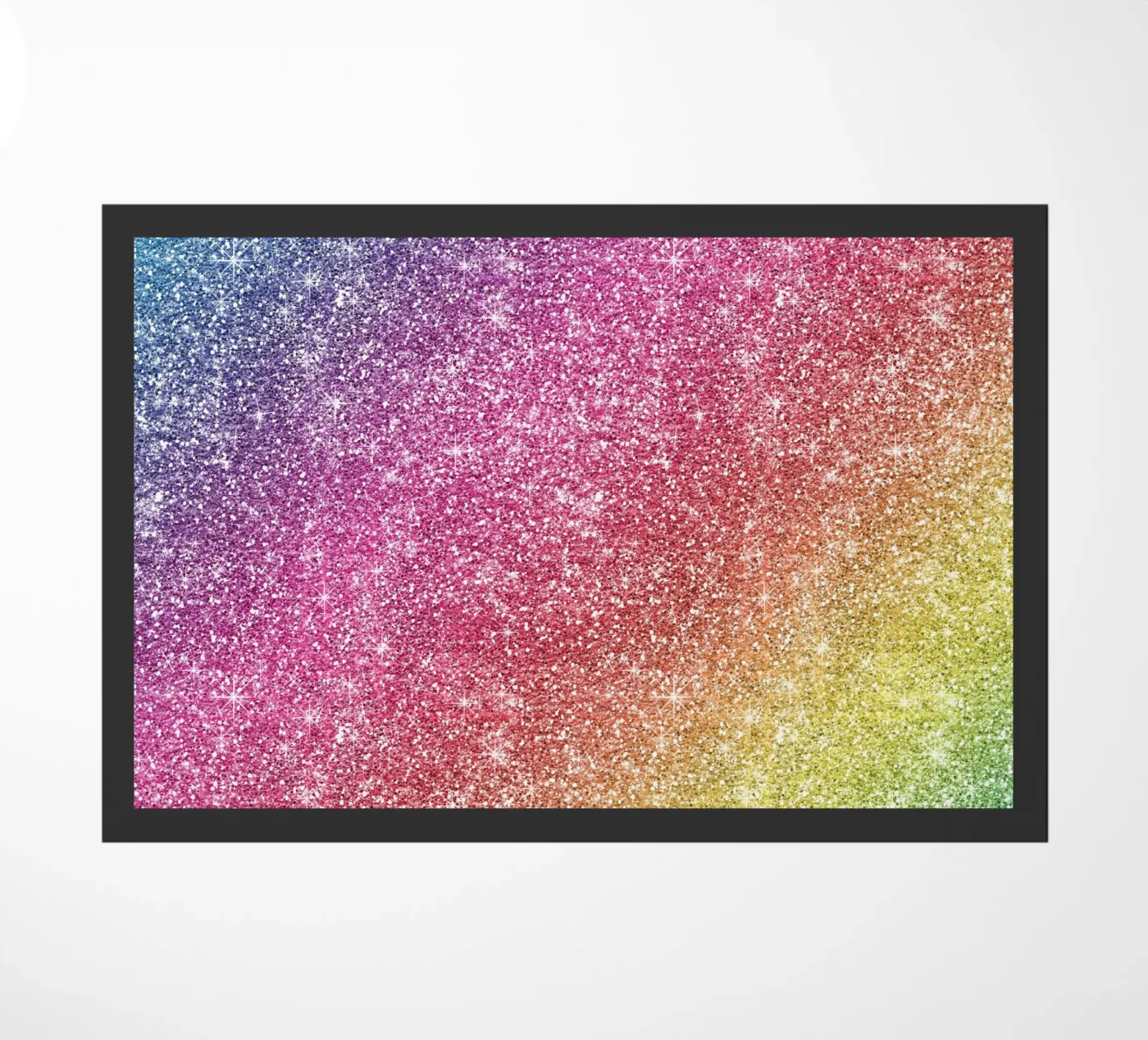 Glitter arcobaleno zerbino da Happy Littles