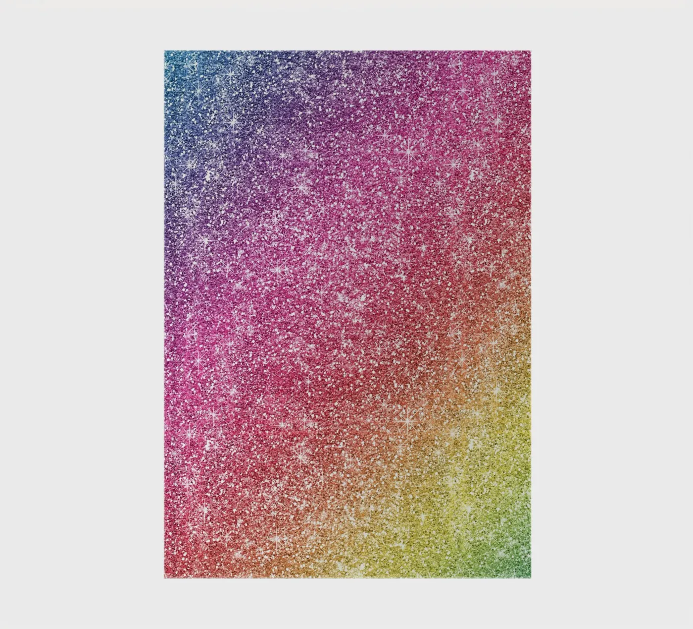 Rainbow Glitter notebook by Happy Littles