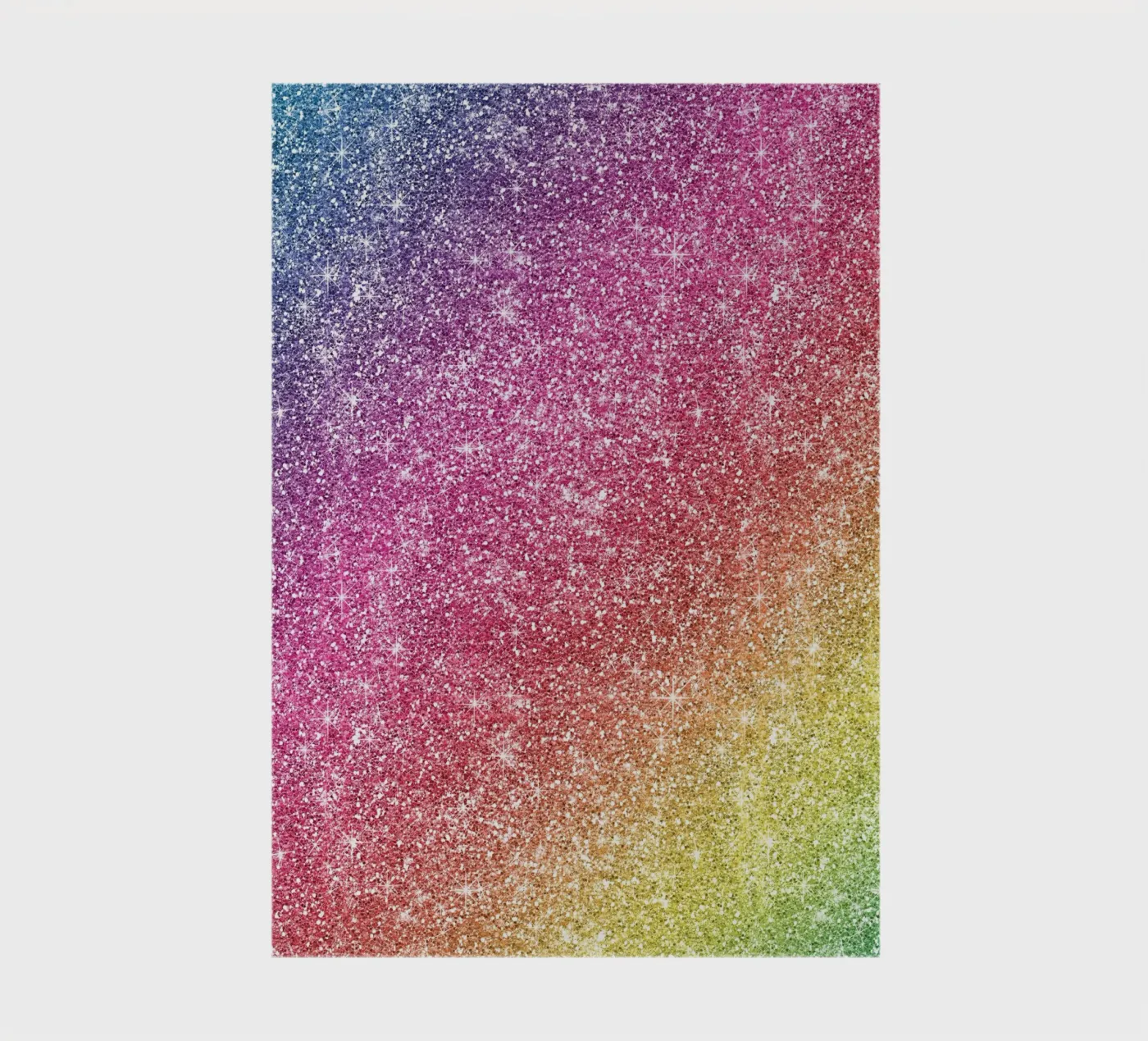 Rainbow Glitter notebook by Happy Littles