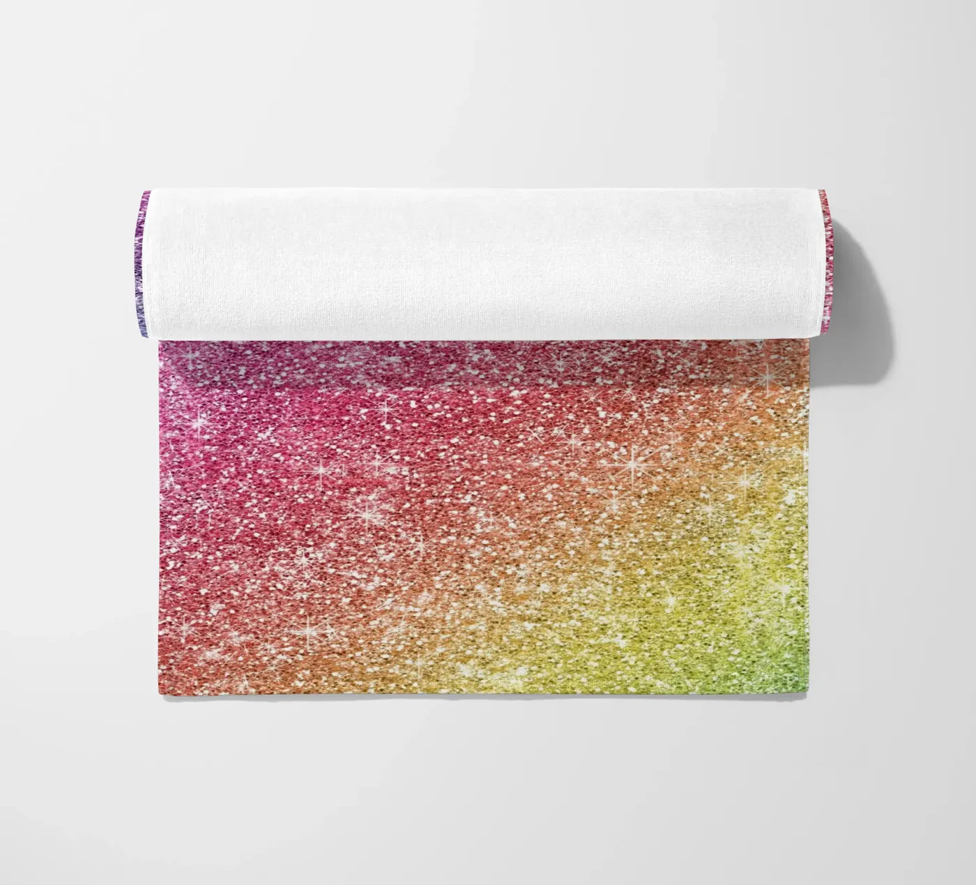 Glitter arcobaleno telo mare da Happy Littles