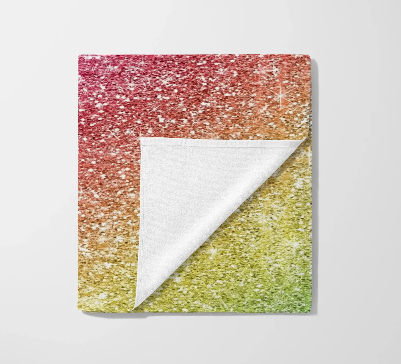 Glitter arcobaleno telo mare da Happy Littles