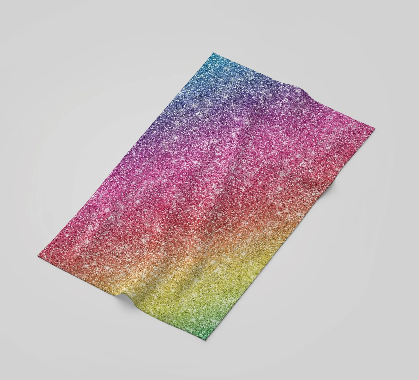 Glitter arcobaleno telo mare da Happy Littles