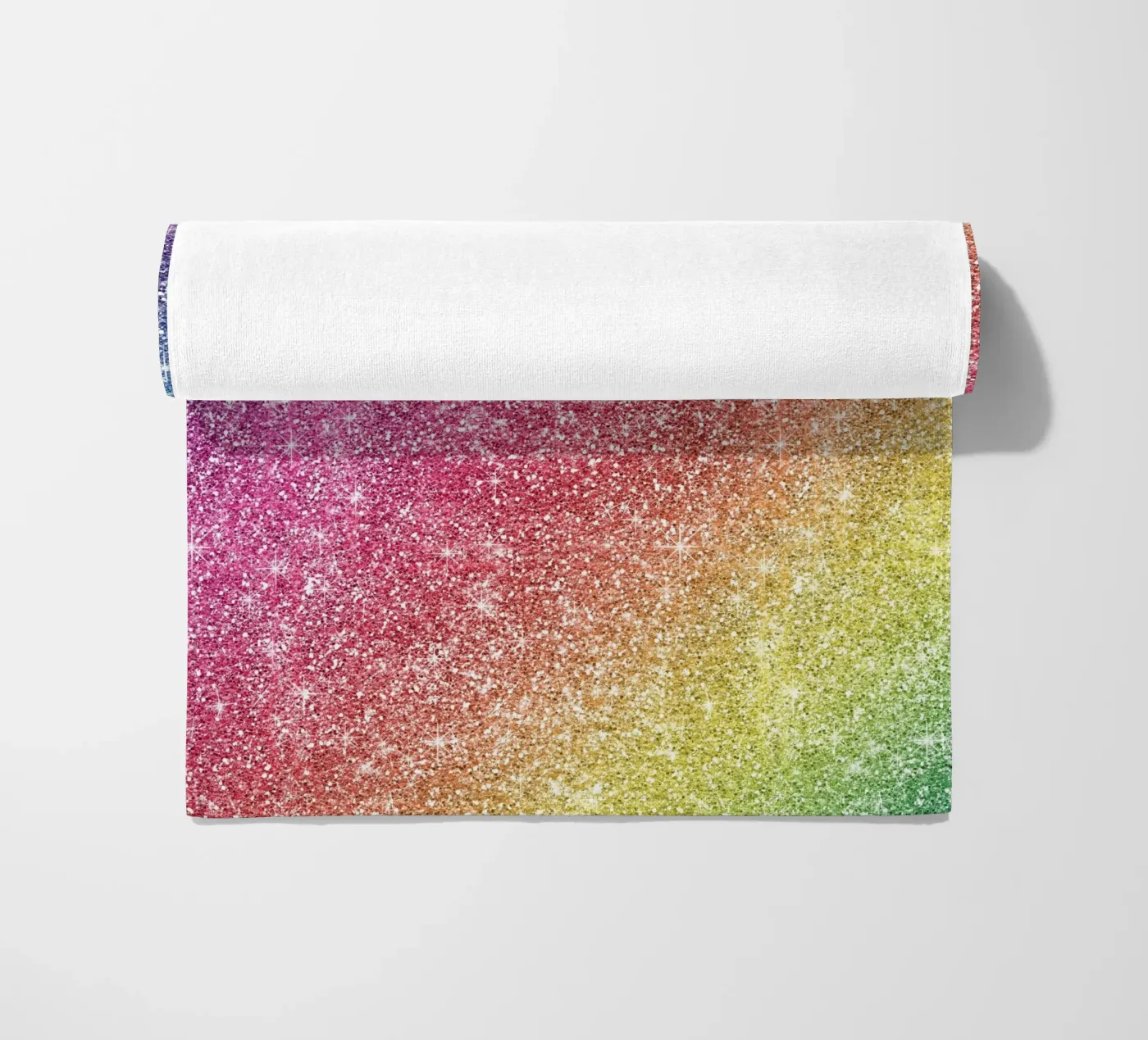 Glitter arcobaleno telo mare da Happy Littles