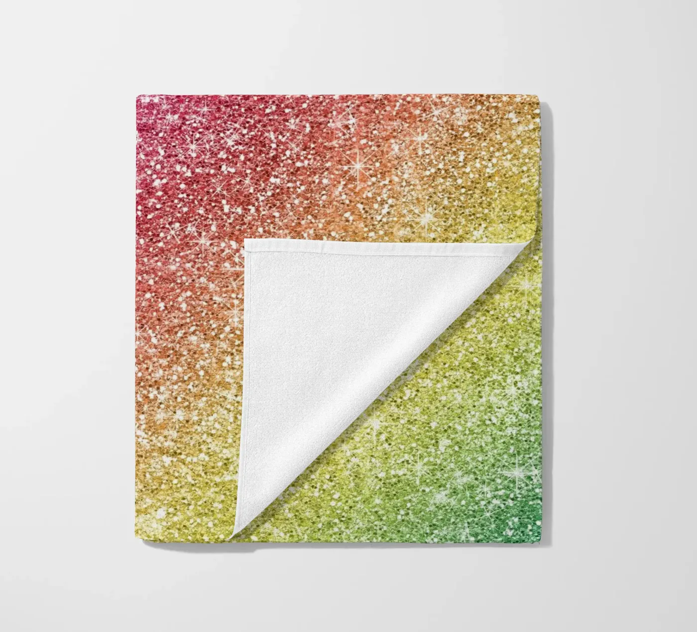 Glitter arcobaleno telo mare da Happy Littles