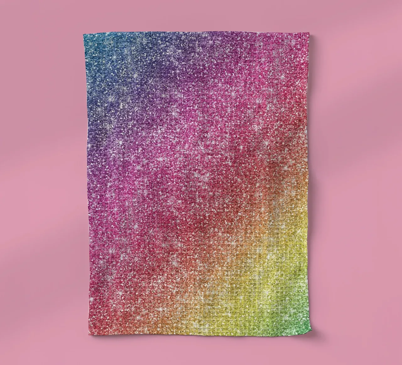 Glitter arcobaleno canovaccio da cucina da Happy Littles