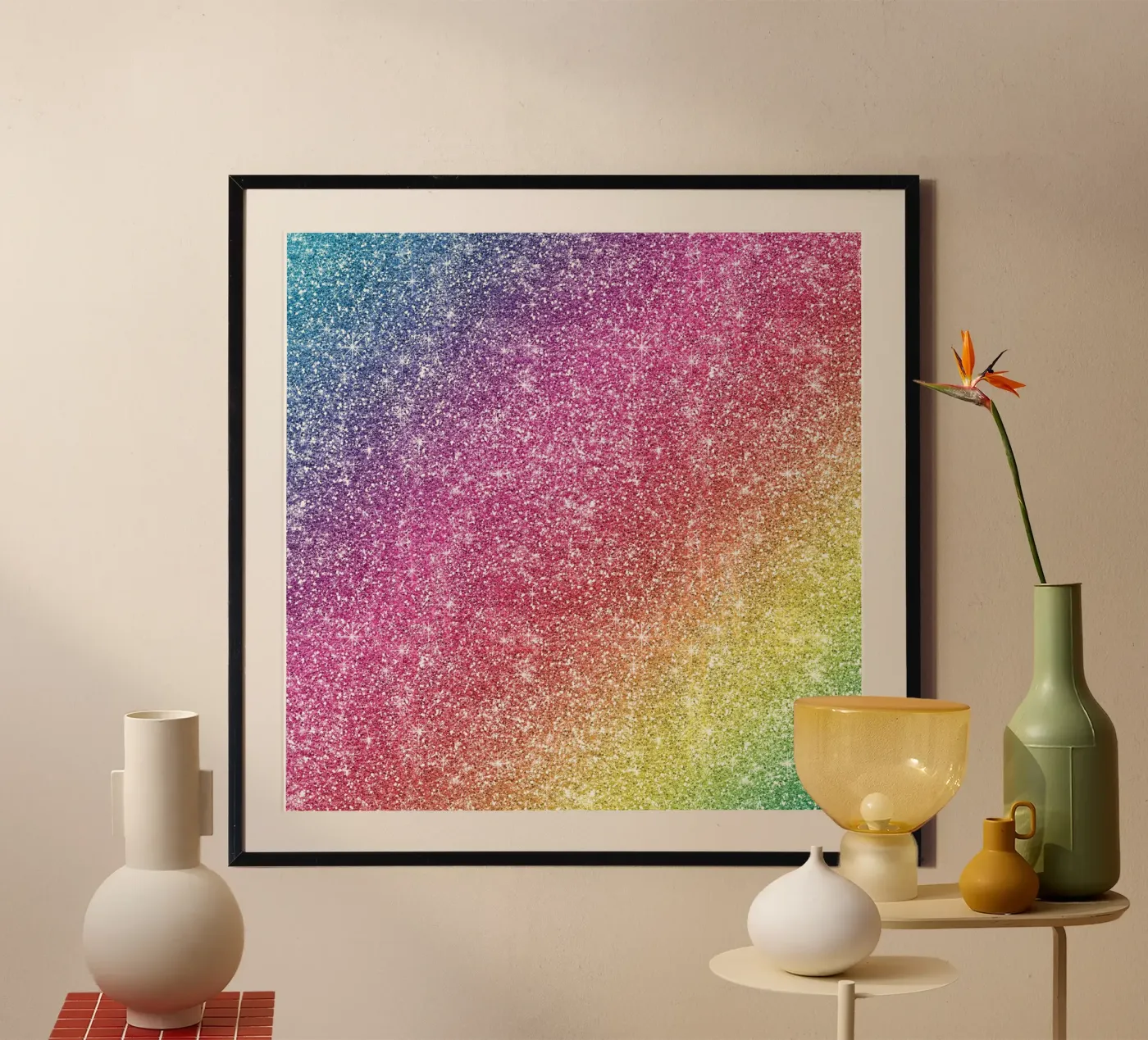 Glitter arcobaleno poster da Happy Littles