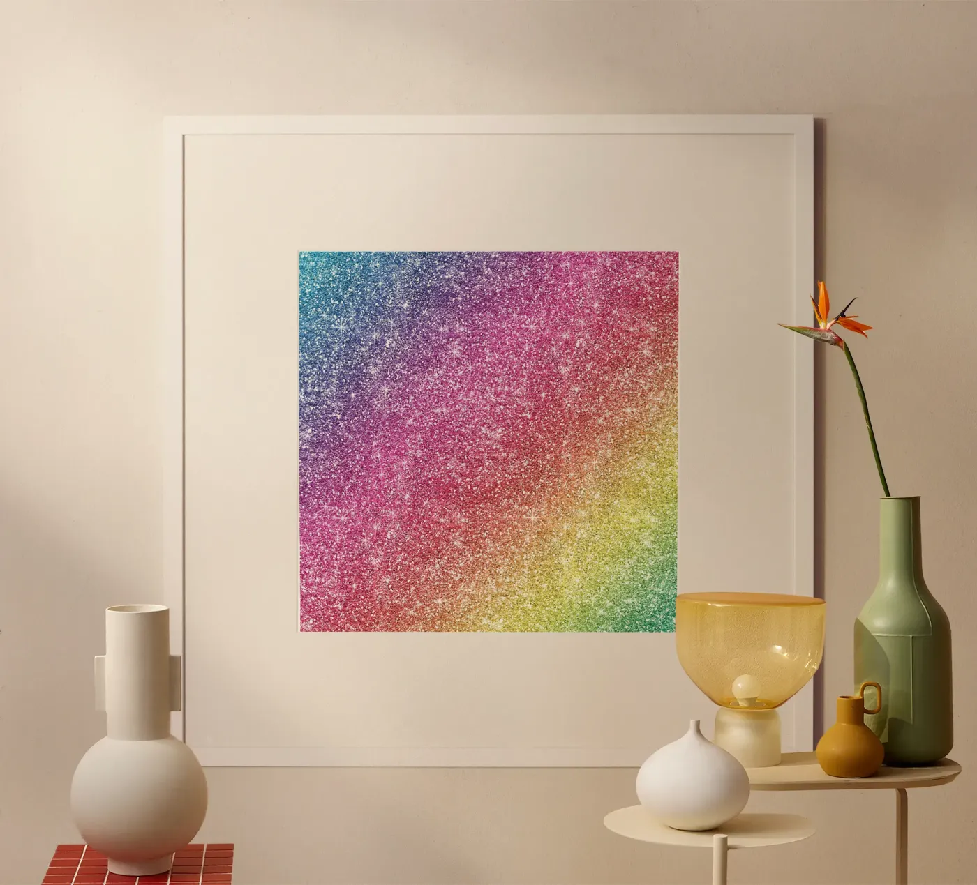 Glitter arcobaleno poster da Happy Littles