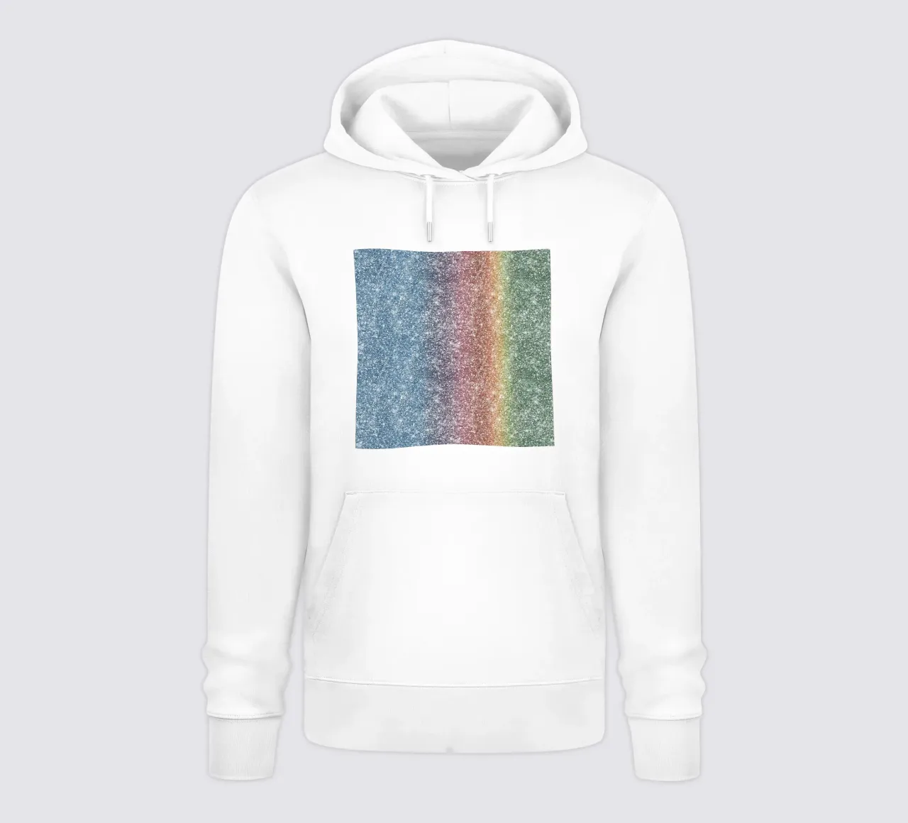 Glitter arcobaleno felpa con cappuccio da Happy Littles