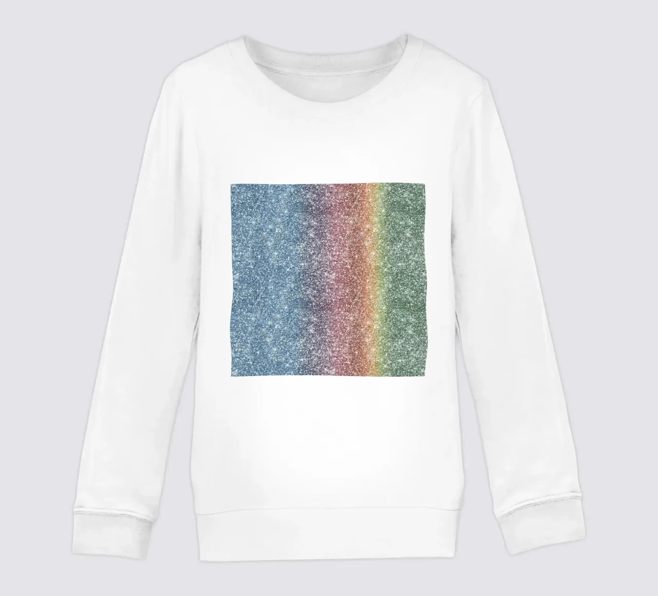 Glitter arcobaleno felpa bambino da Happy Littles