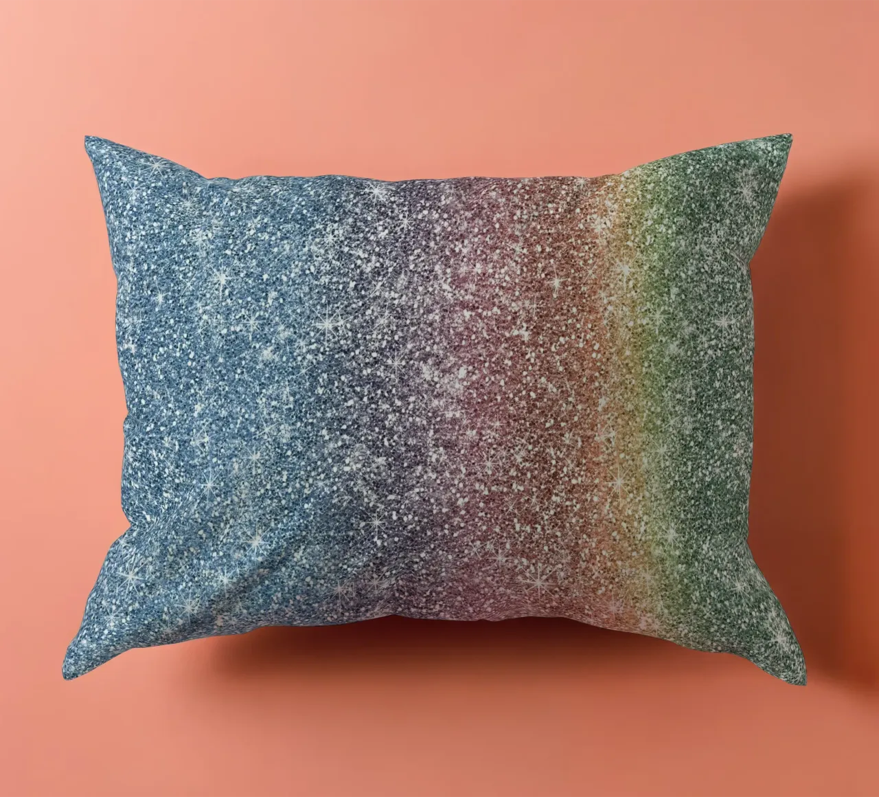 Glitter arcobaleno cuscino da Happy Littles