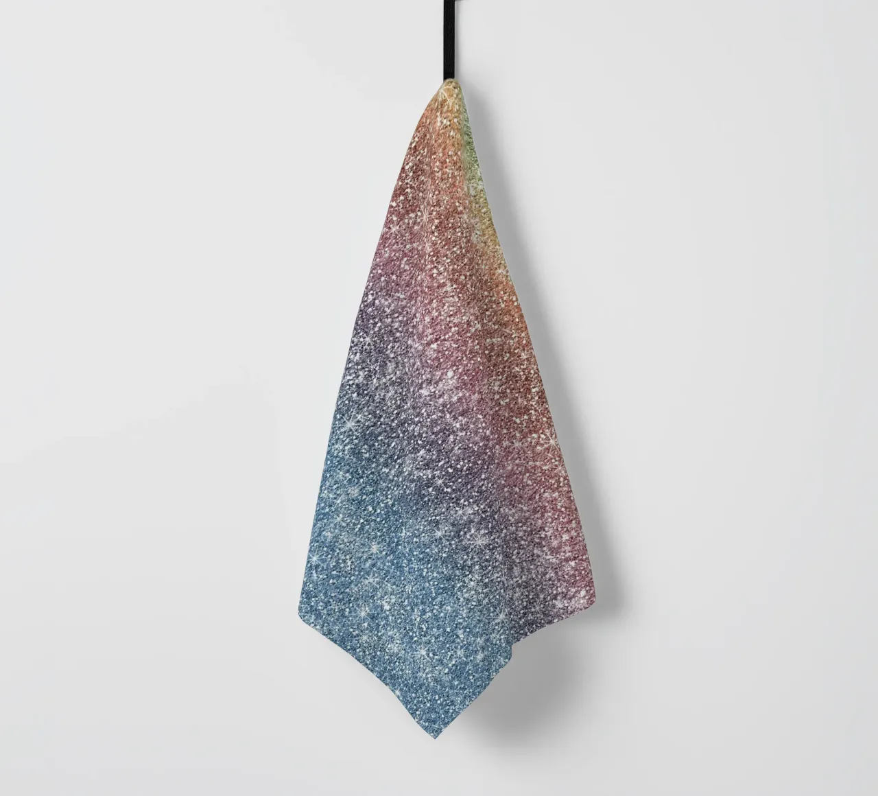 Glitter arcobaleno canovaccio da cucina da Happy Littles