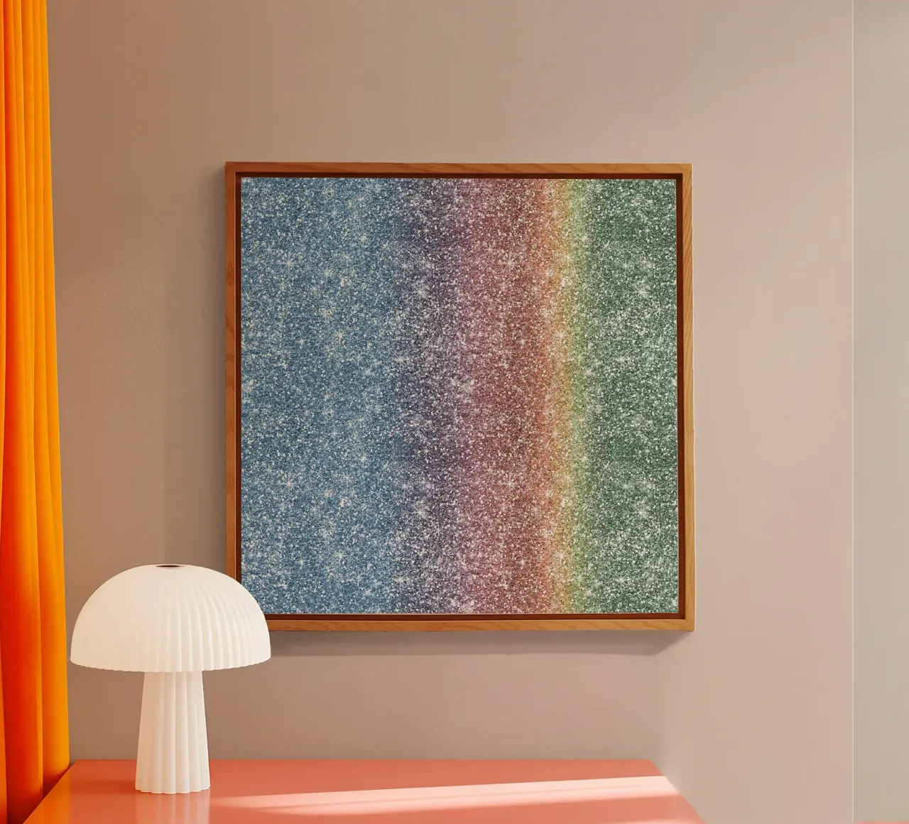 Glitter arcobaleno plexiglass da Happy Littles