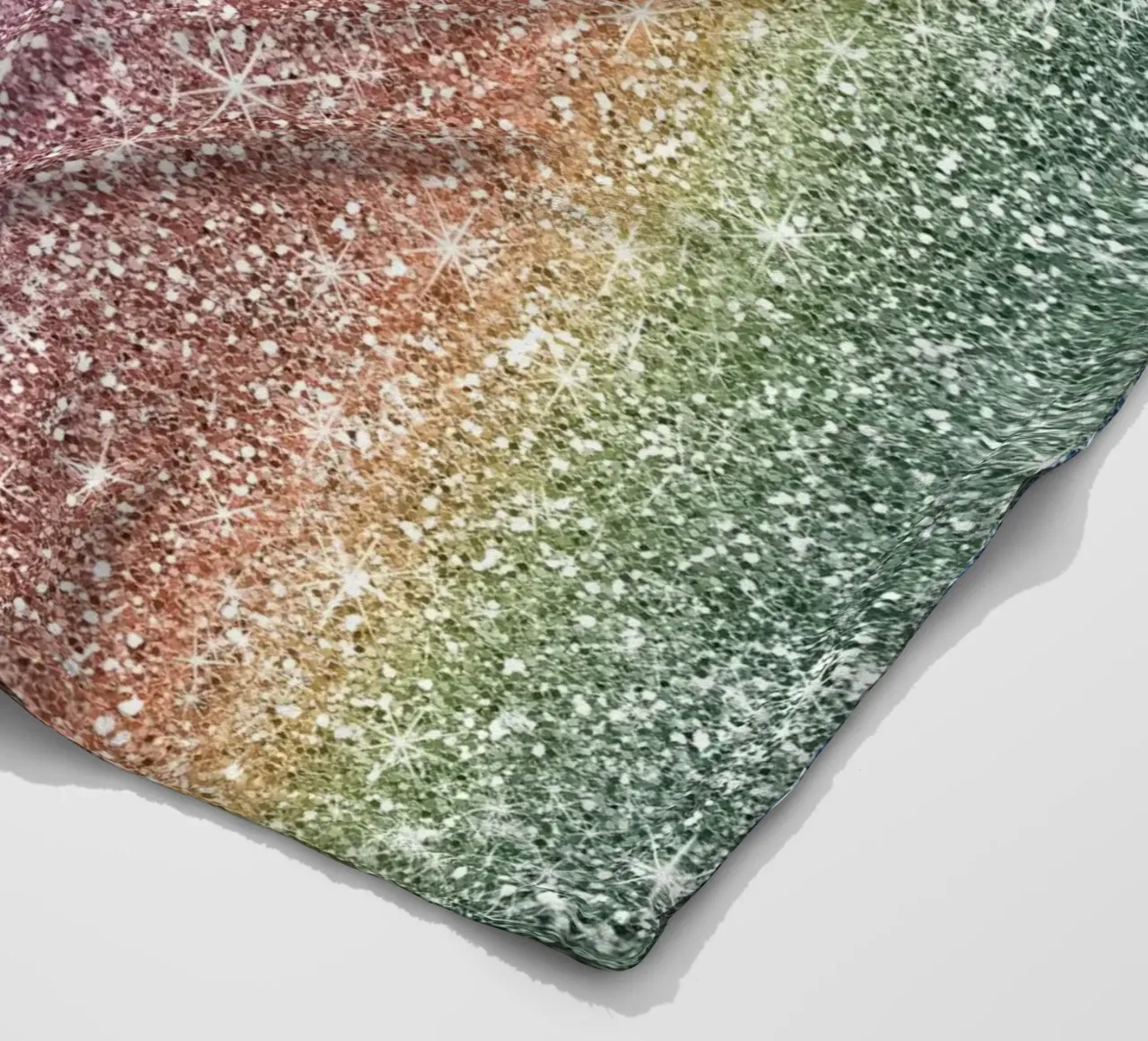 Glitter arcobaleno coperta in pile da Happy Littles