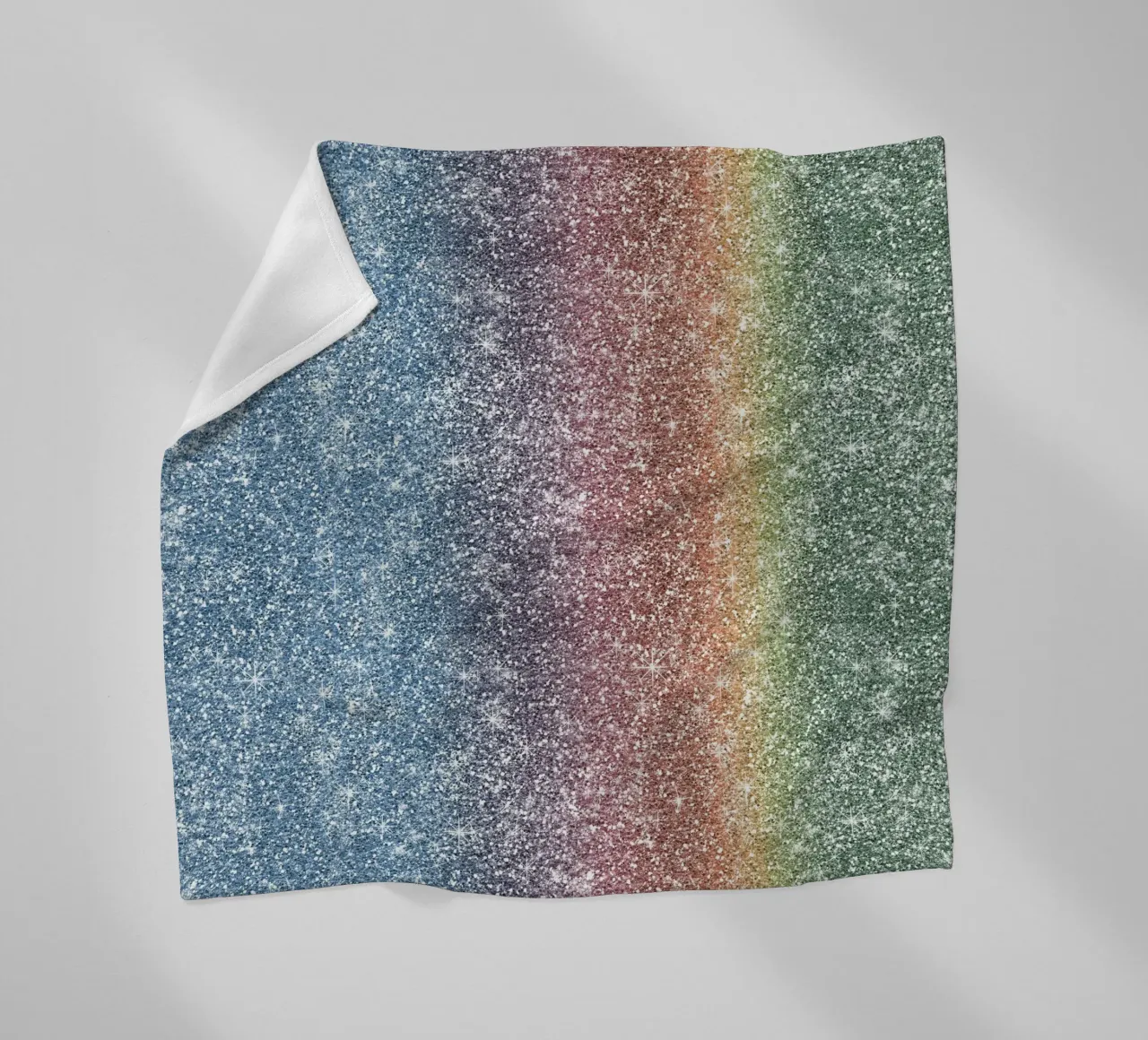 Glitter arcobaleno coperta in pile da Happy Littles