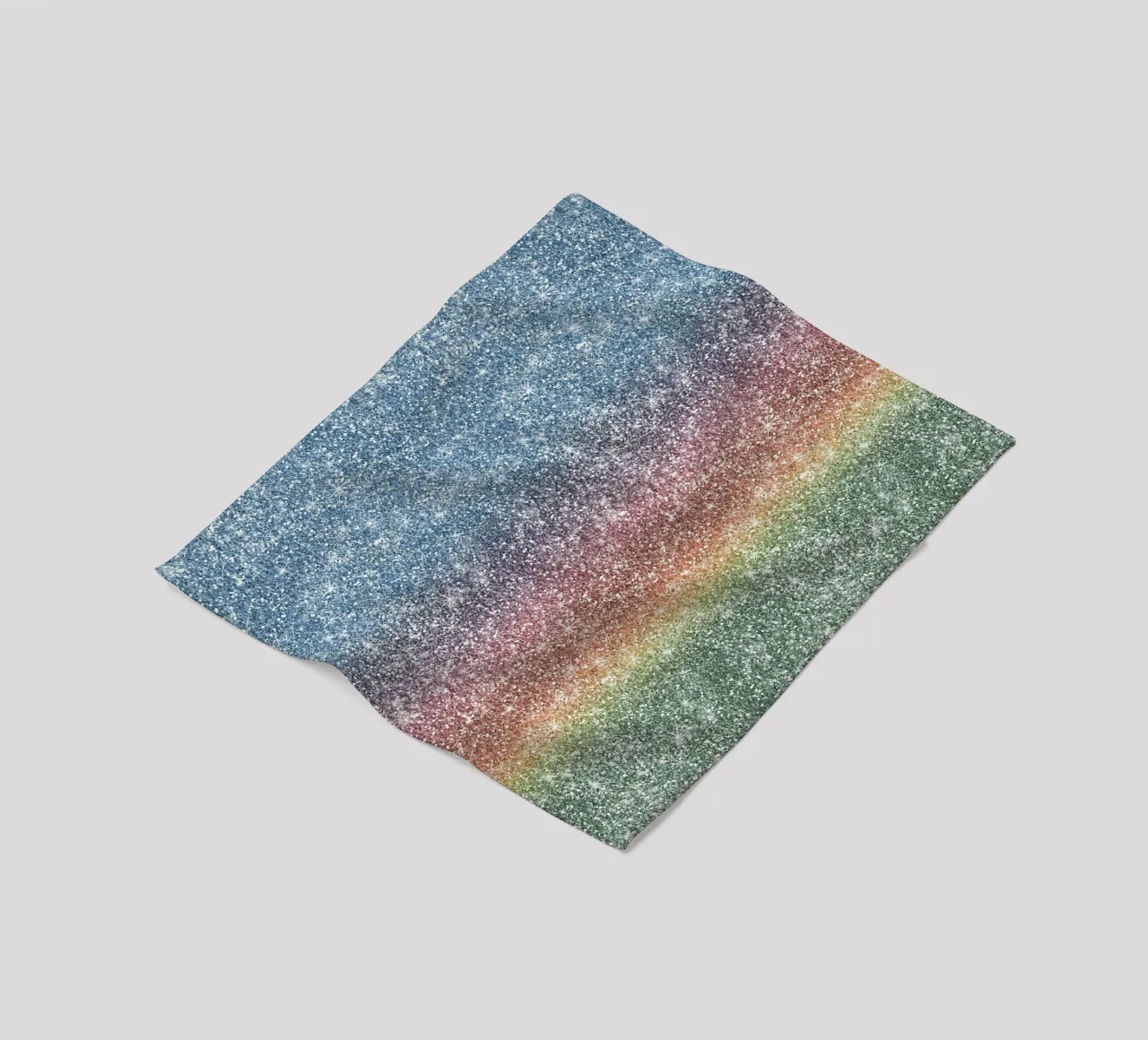 Glitter arcobaleno coperta in pile da Happy Littles