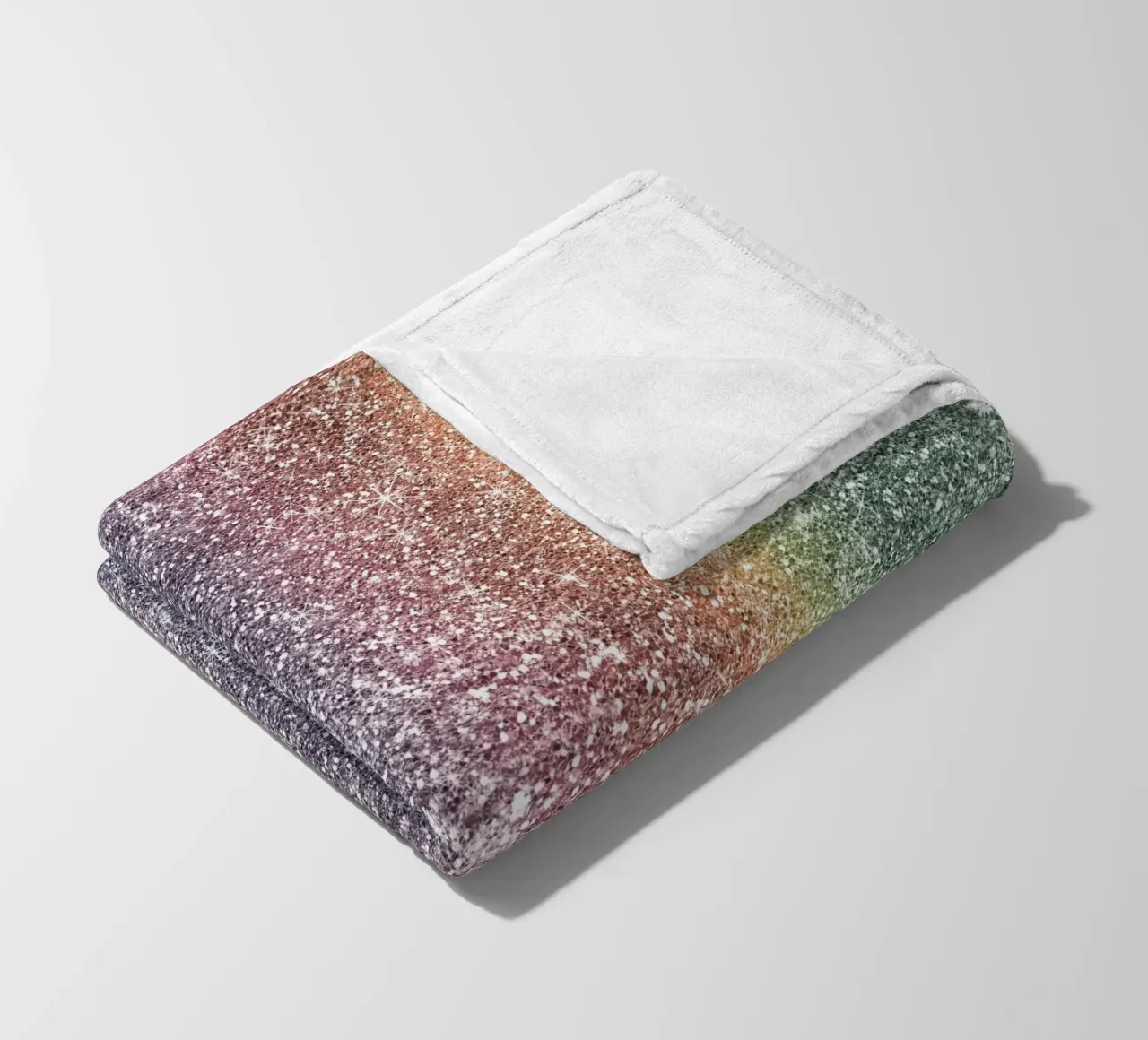 Glitter arcobaleno coperta in pile da Happy Littles