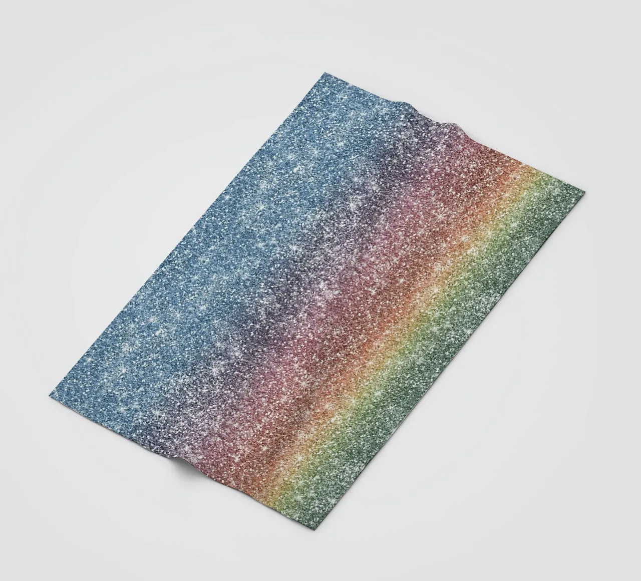Glitter arcobaleno coperta in pile da Happy Littles