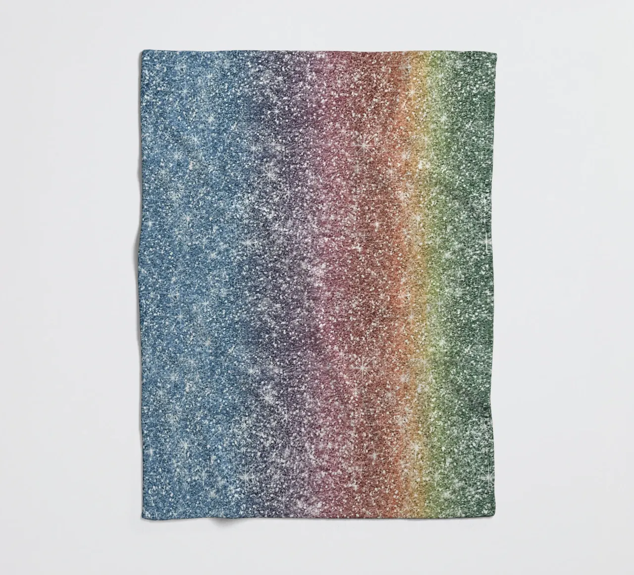 Glitter arcobaleno coperta in pile da Happy Littles