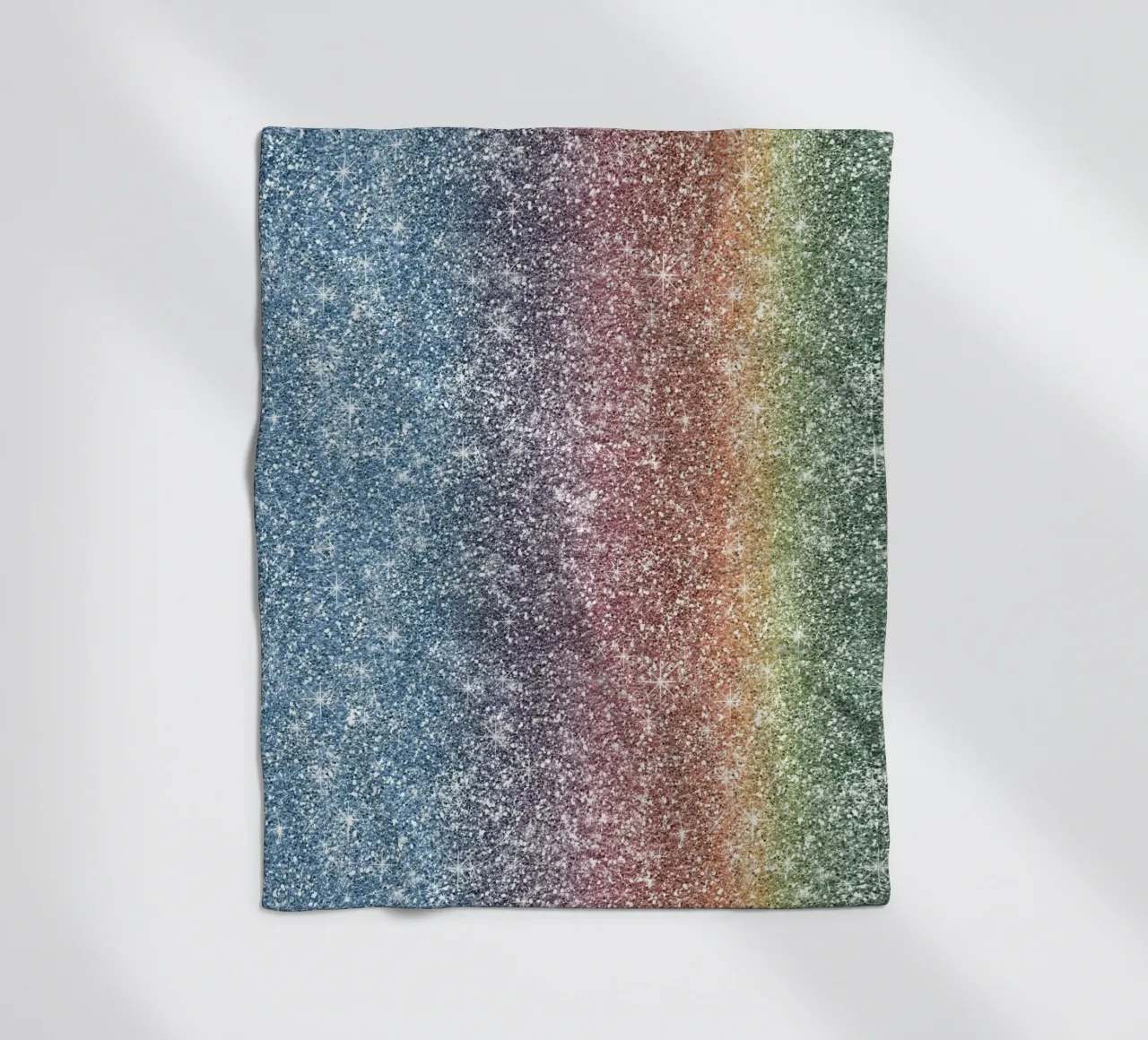 Glitter arcobaleno coperta in pile da Happy Littles
