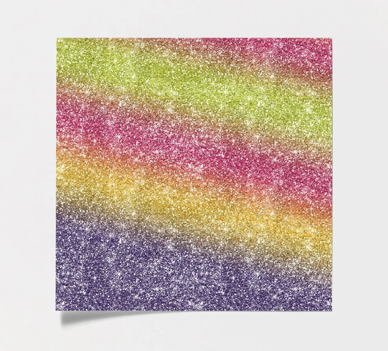 Rainbow Glitter sticker sheet by Happy Littles