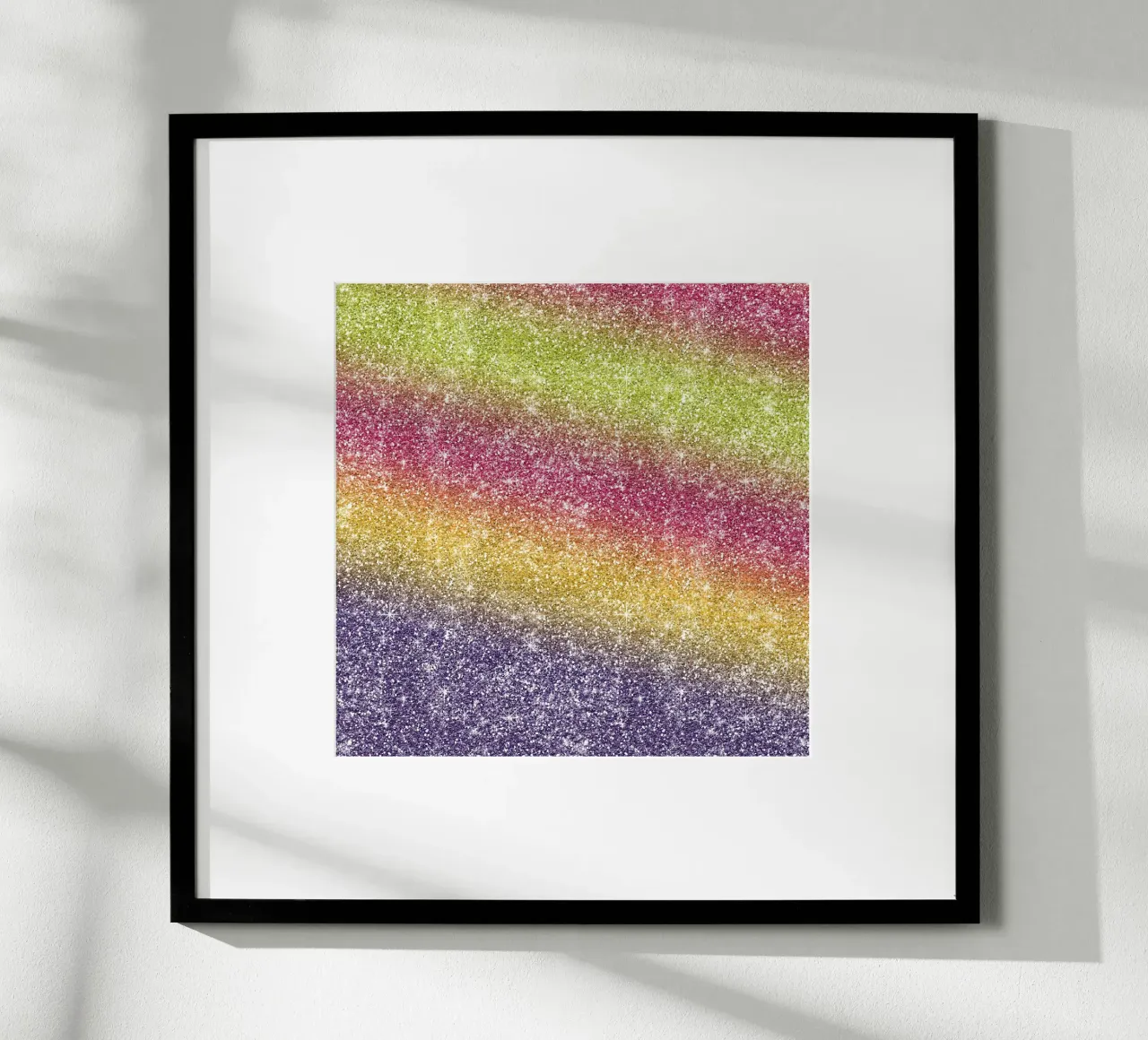 Glitter arcobaleno carta hahnemühle da Happy Littles
