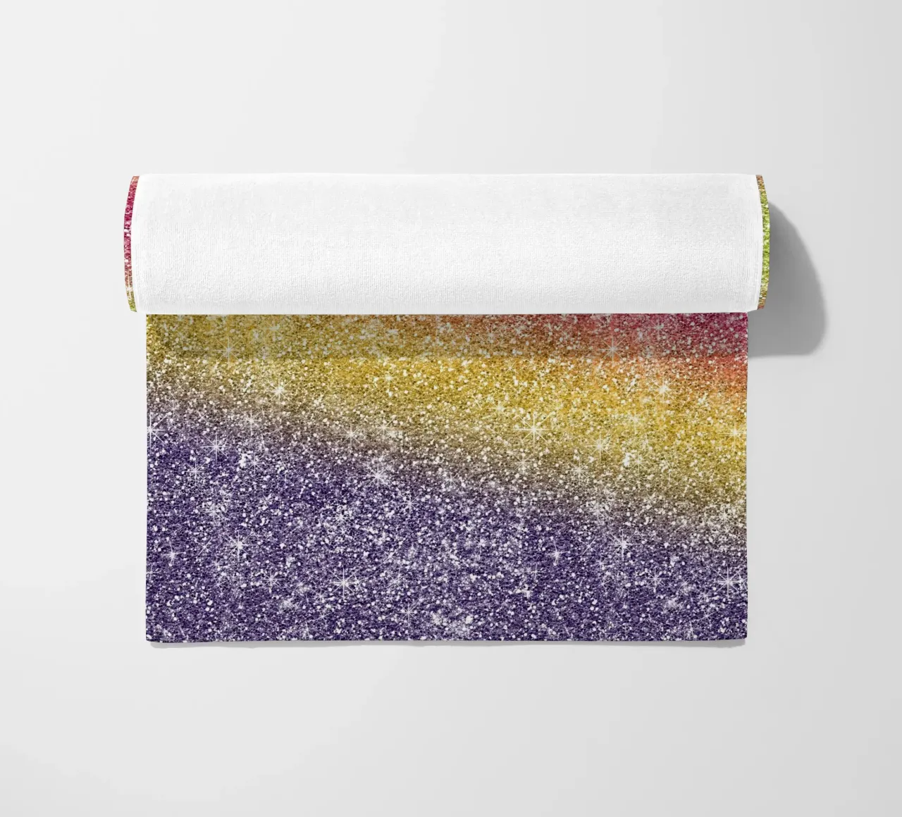 Glitter arcobaleno telo mare da Happy Littles