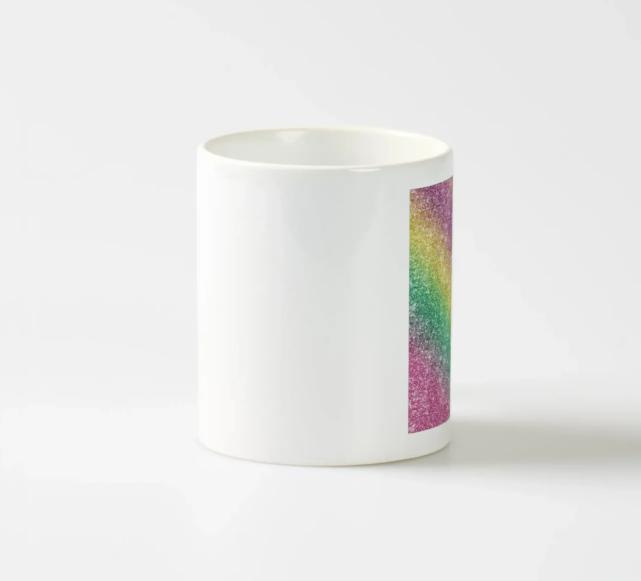 Glitter arcobaleno tazza in ceramica da Happy Littles