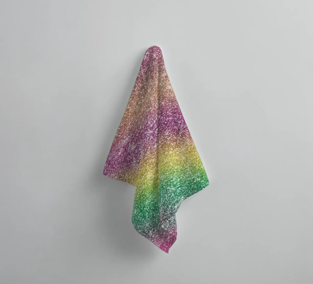 Glitter arcobaleno asciugamano da bagno da Happy Littles