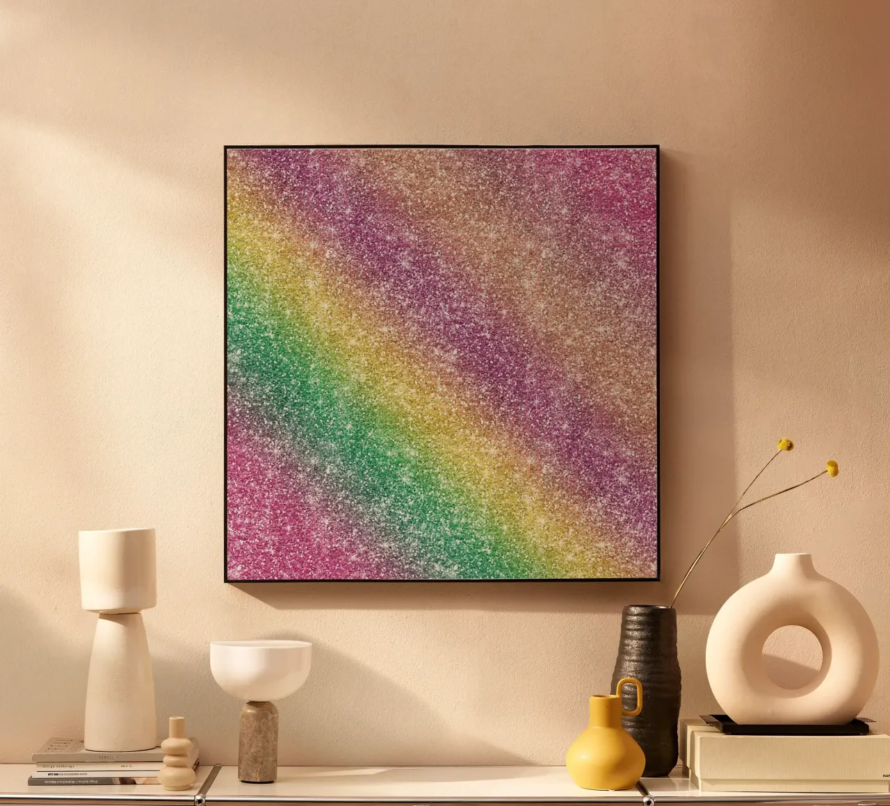 Glitter arcobaleno plexiglass da Happy Littles