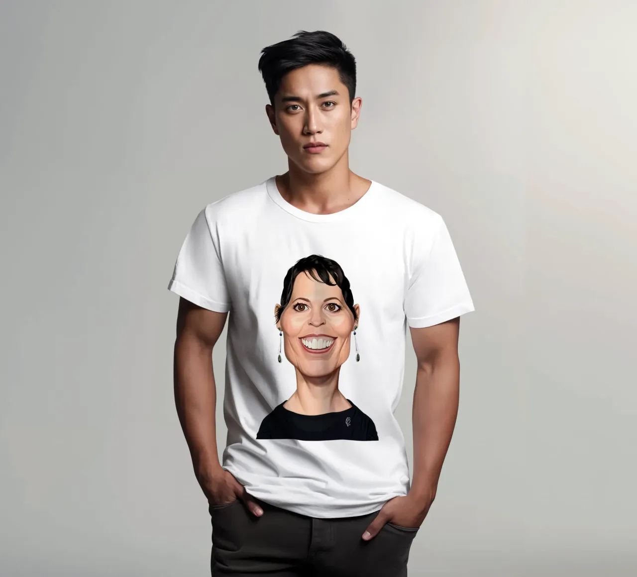 Olivia Coleman t-shirt da Rob Art | Illustration
