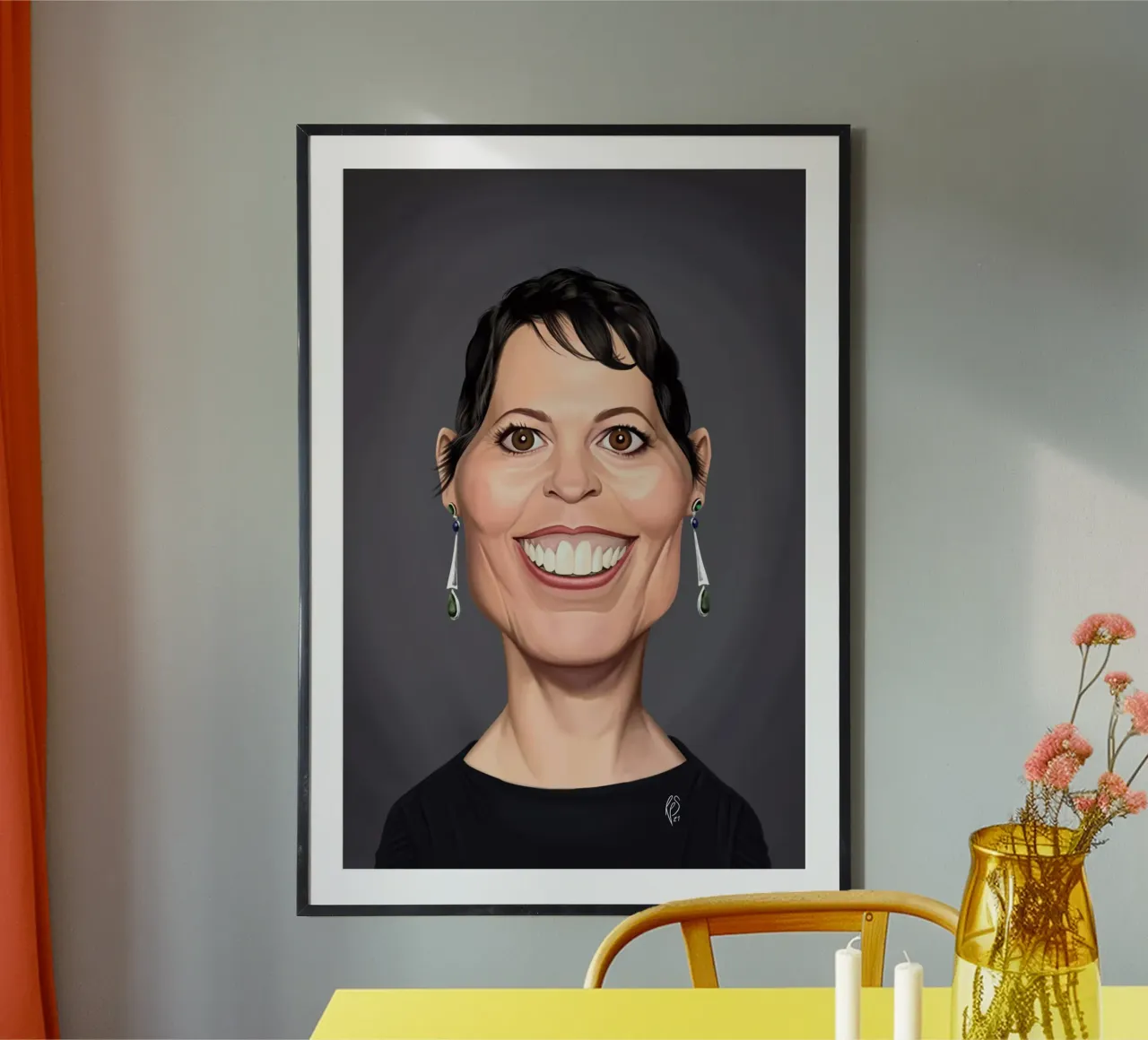 Olivia Coleman carta hahnemühle da Rob Art | Illustration
