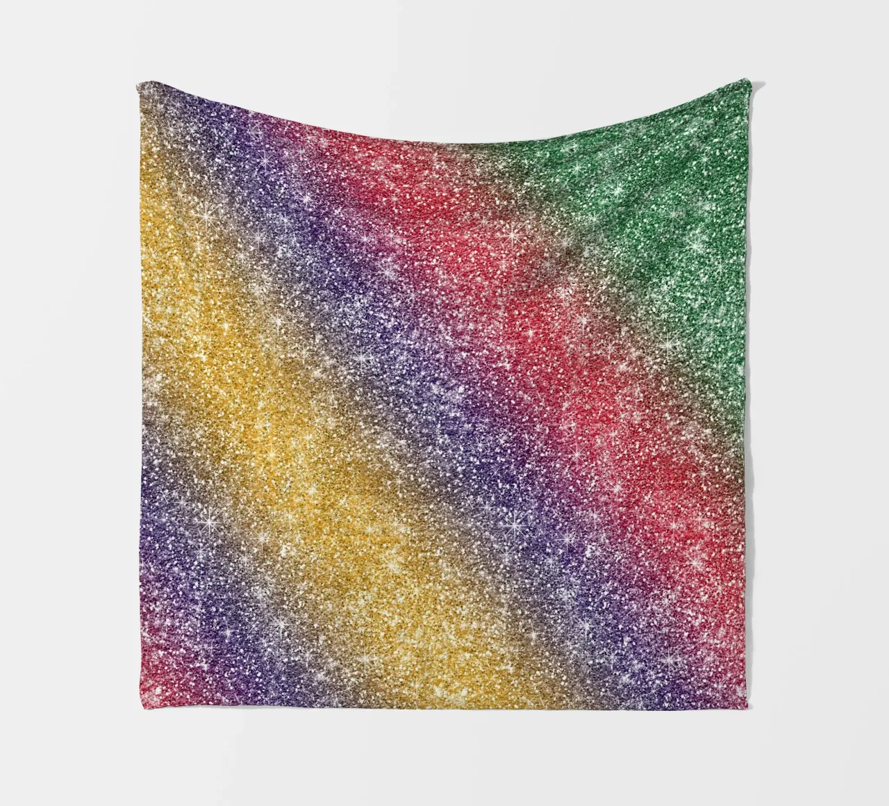 Glitter arcobaleno coperta in pile da Happy Littles