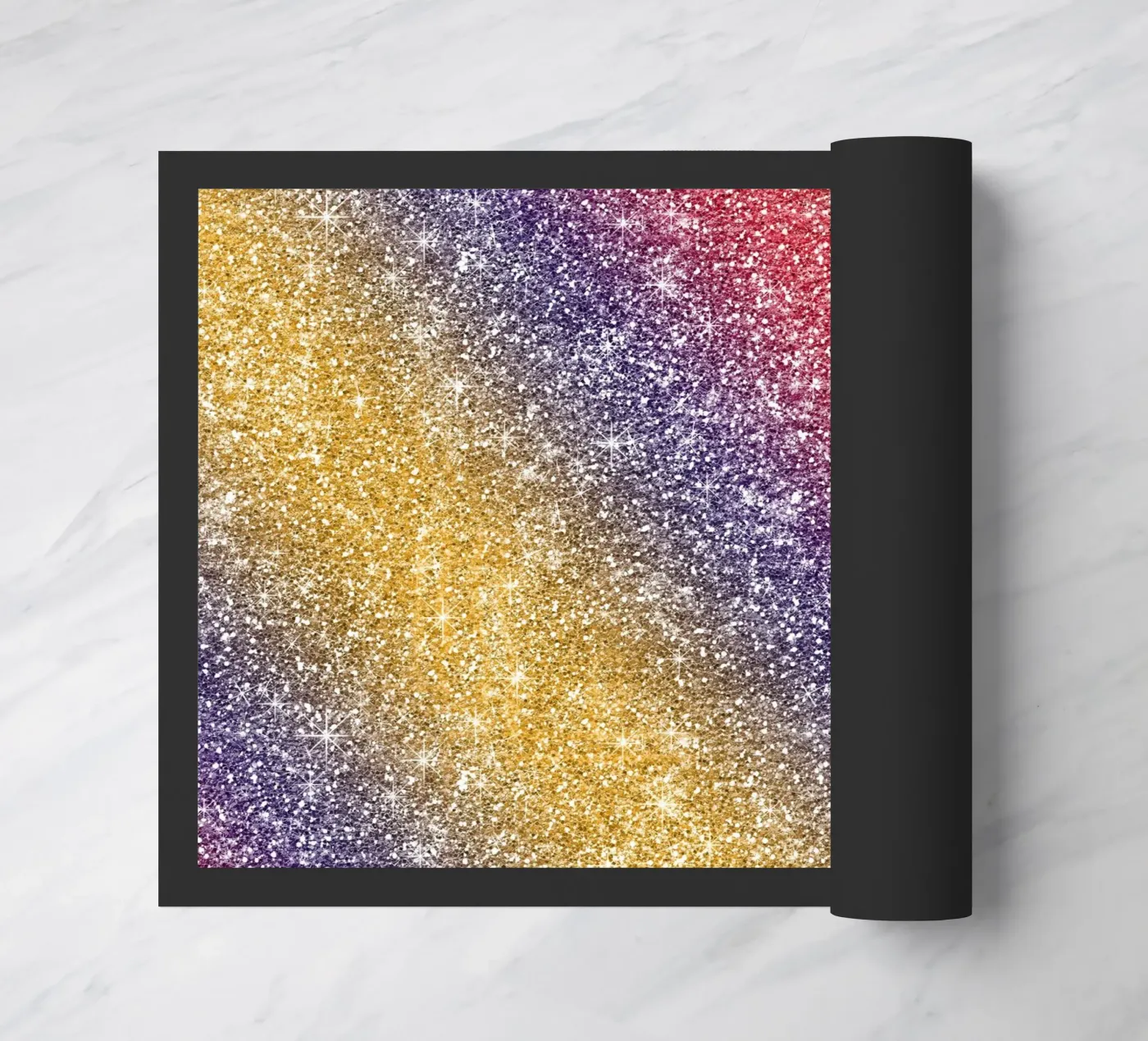 Glitter arcobaleno zerbino da Happy Littles