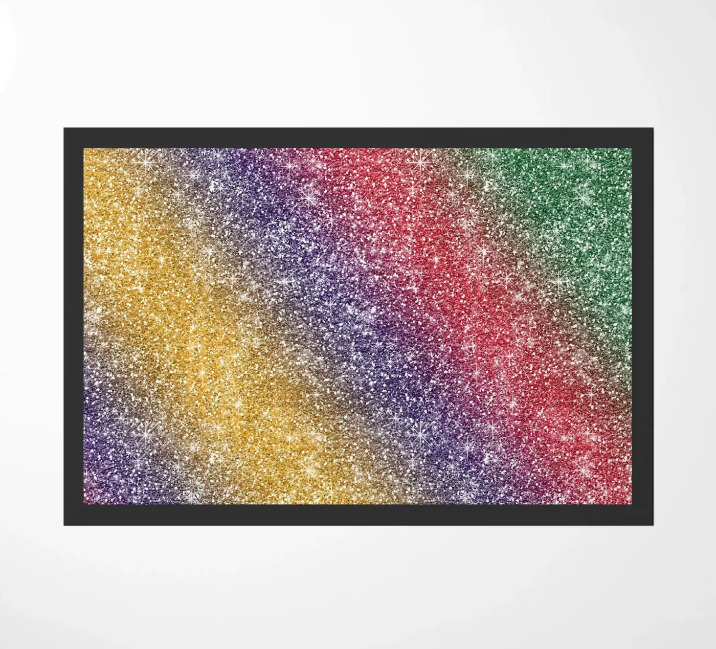 Glitter arcobaleno zerbino da Happy Littles