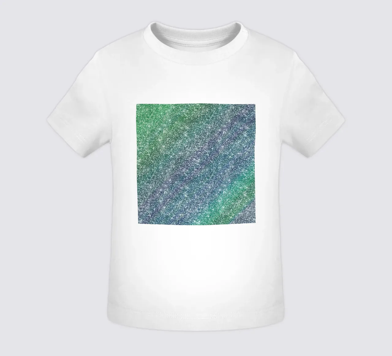 Glitter arcobaleno maglietta neonato da Happy Littles