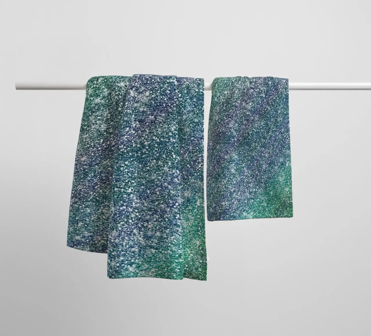 Glitter arcobaleno asciugamano da bagno da Happy Littles