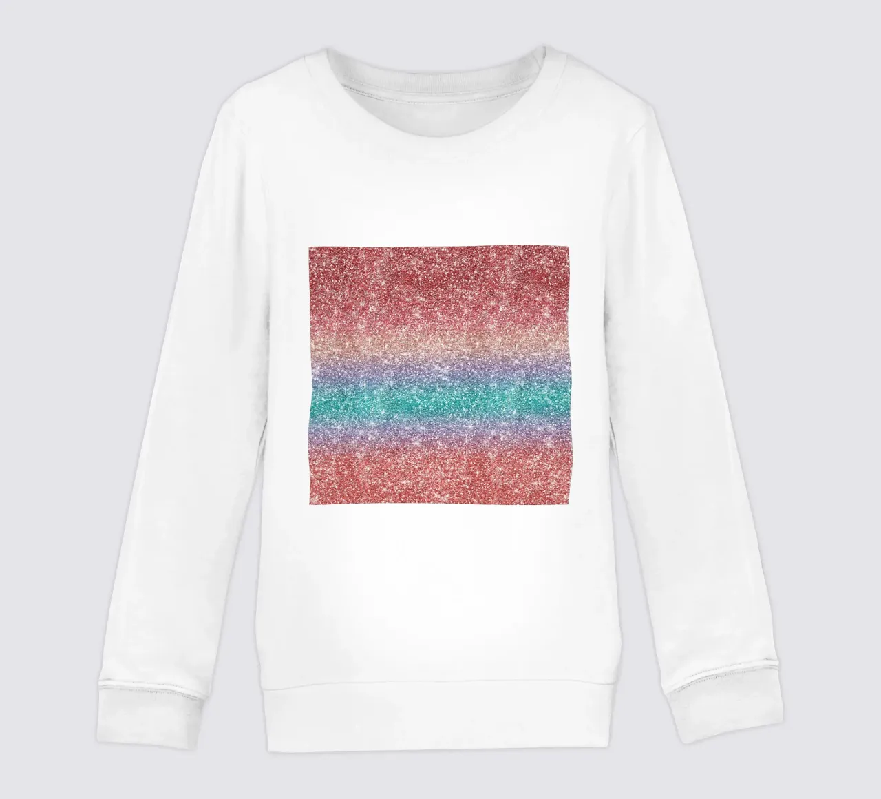 Glitter arcobaleno felpa bambino da Happy Littles