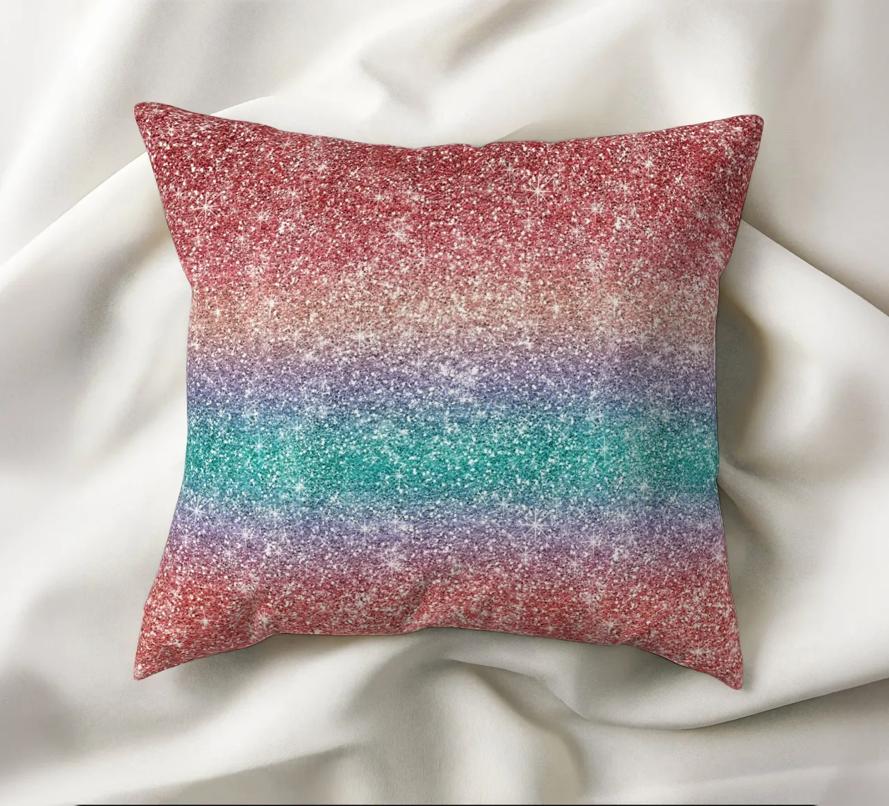 Glitter arcobaleno cuscino da Happy Littles