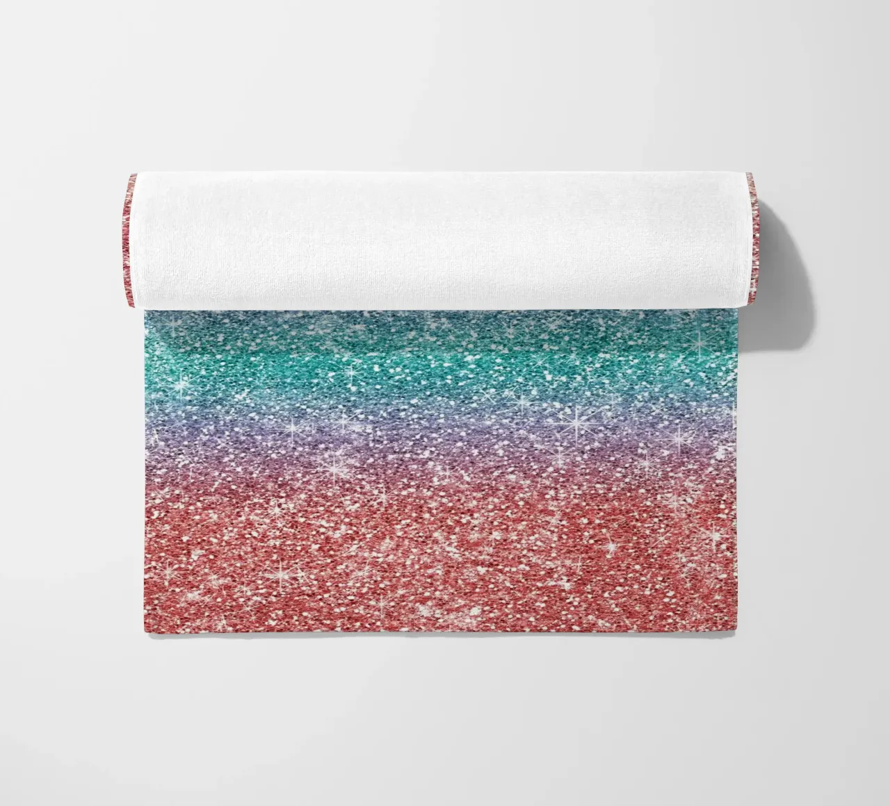 Glitter arcobaleno telo mare da Happy Littles