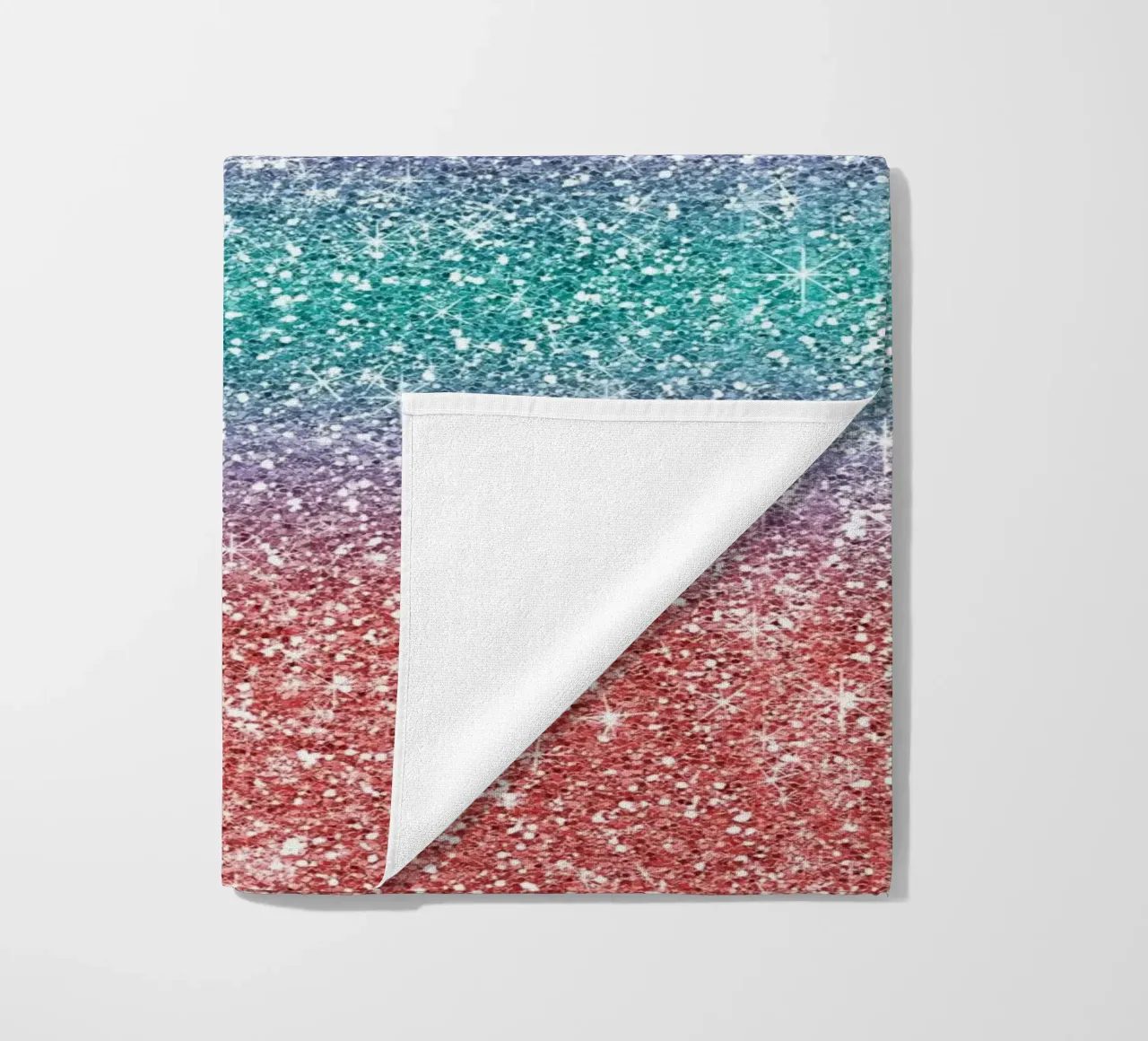 Glitter arcobaleno telo mare da Happy Littles