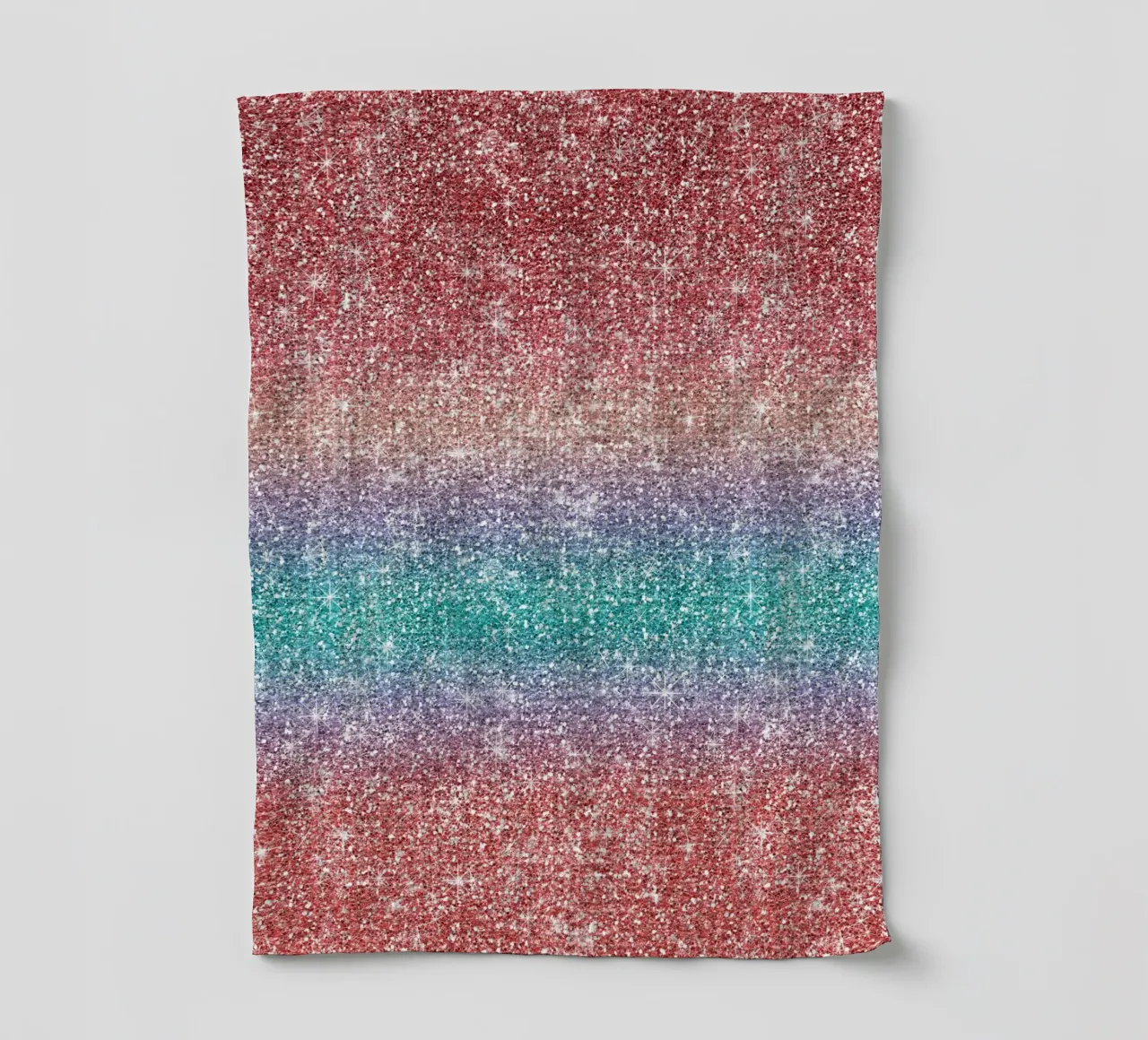 Glitter arcobaleno canovaccio da cucina da Happy Littles